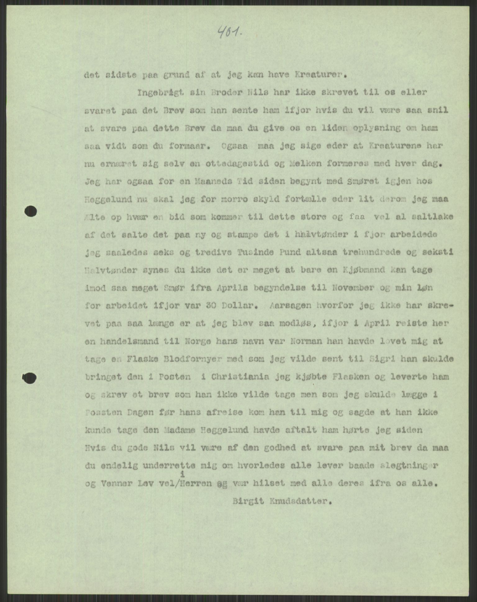 Samlinger til kildeutgivelse, Amerikabrevene, AV/RA-EA-4057/F/L0037: Arne Odd Johnsens amerikabrevsamling I, 1855-1900, p. 897