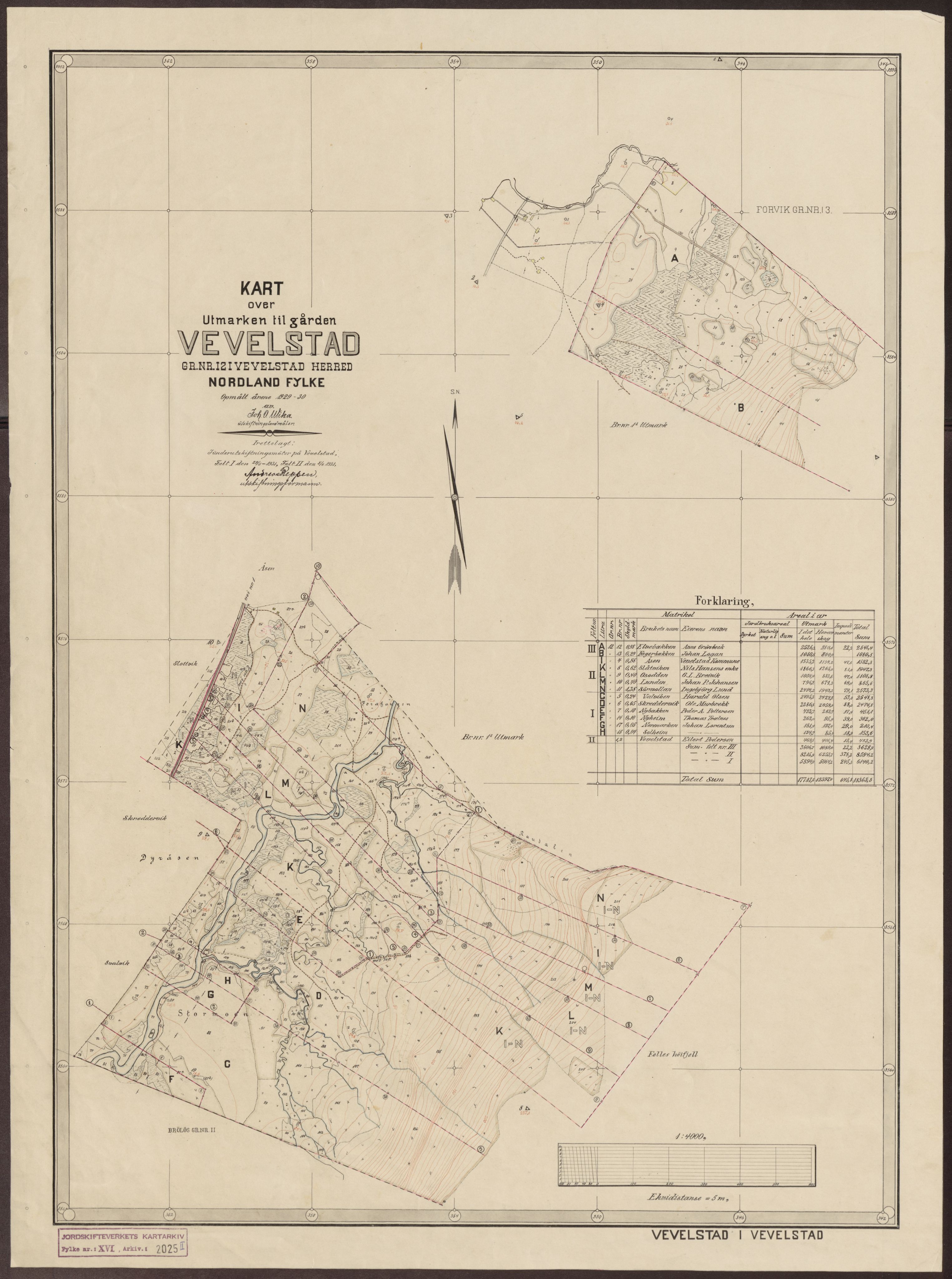 Jordskifteverkets kartarkiv, AV/RA-S-3929/T, 1859-1988, p. 2474