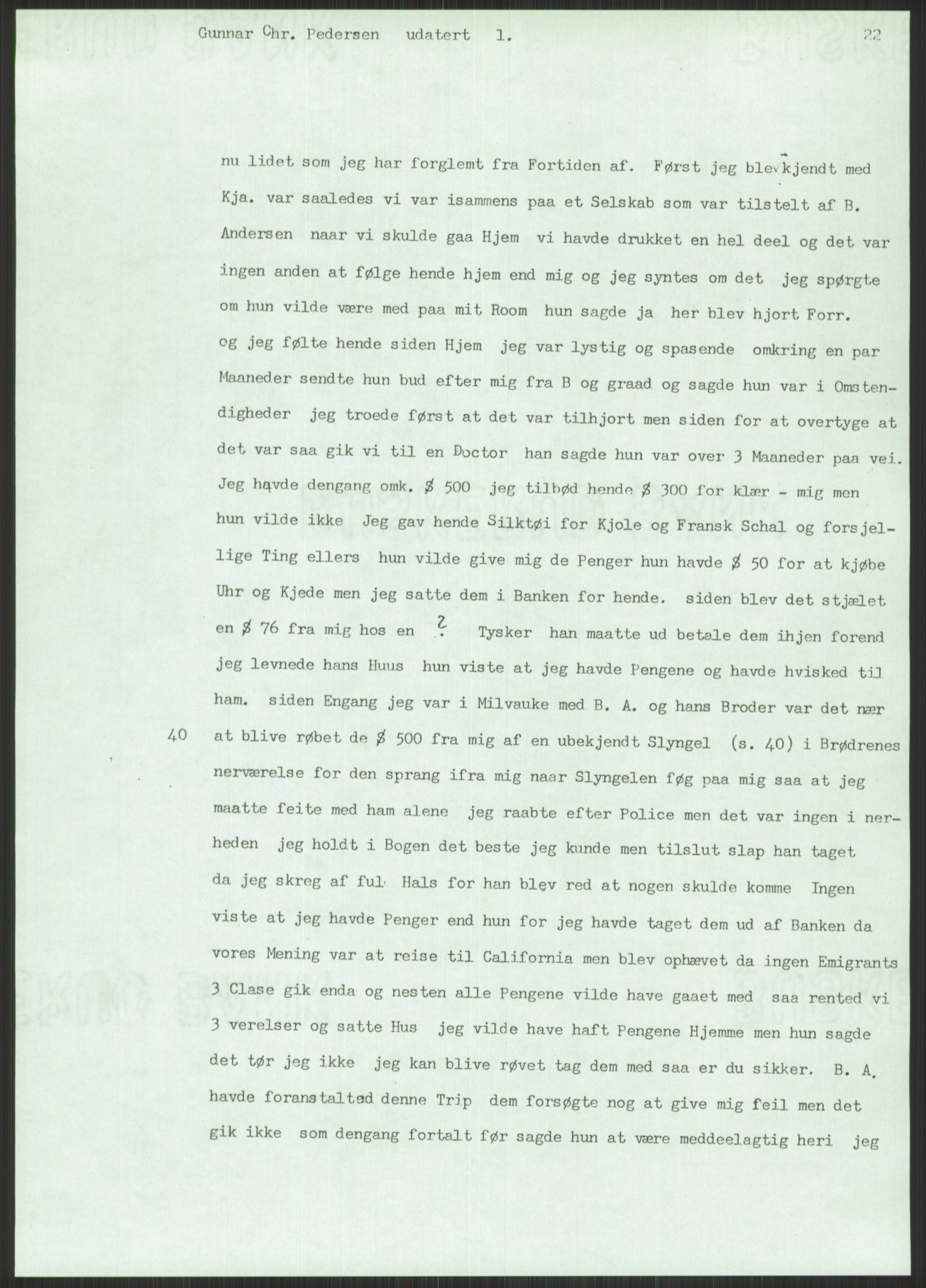 Samlinger til kildeutgivelse, Amerikabrevene, AV/RA-EA-4057/F/L0014: Innlån fra Oppland: Nyberg - Slettahaugen, 1838-1914, p. 813