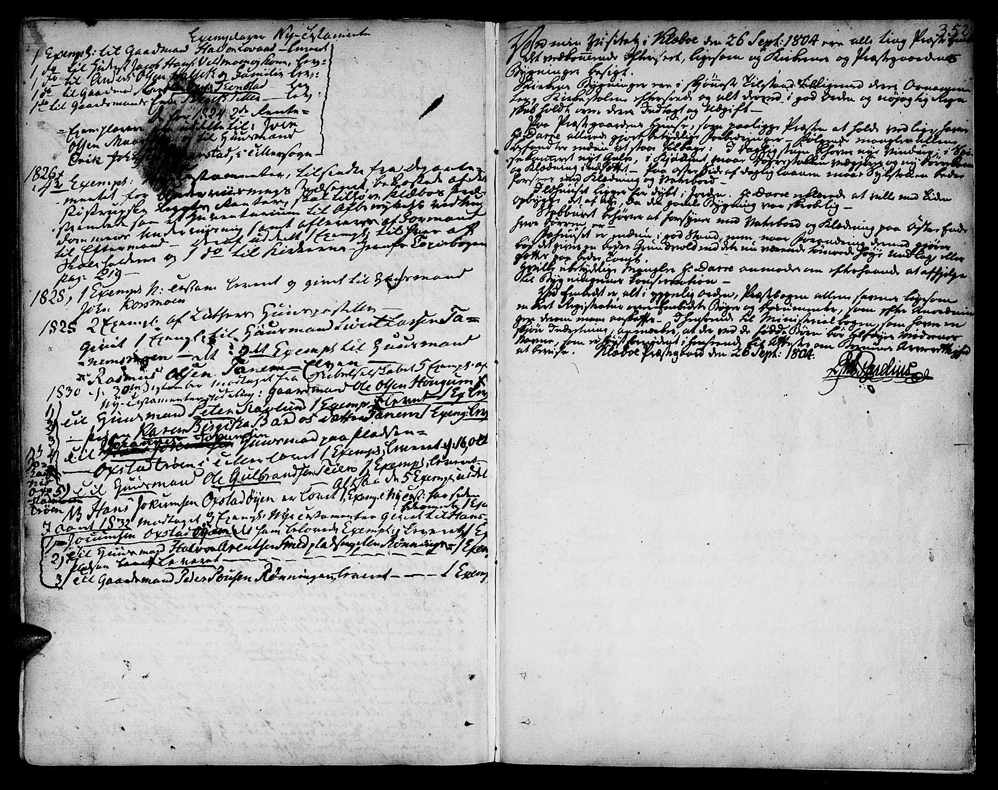 Ministerialprotokoller, klokkerbøker og fødselsregistre - Sør-Trøndelag, SAT/A-1456/618/L0438: Parish register (official) no. 618A03, 1783-1815, p. 352