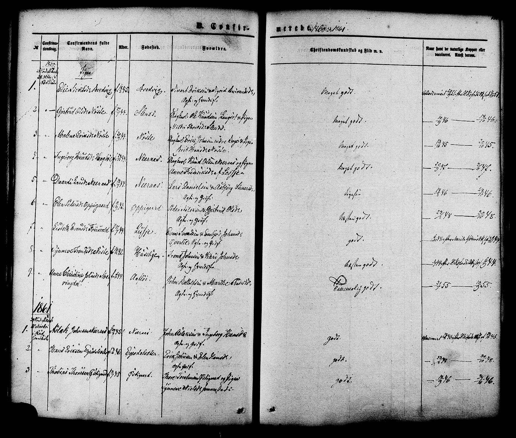 Ministerialprotokoller, klokkerbøker og fødselsregistre - Møre og Romsdal, AV/SAT-A-1454/552/L0637: Parish register (official) no. 552A01, 1845-1879, p. 156