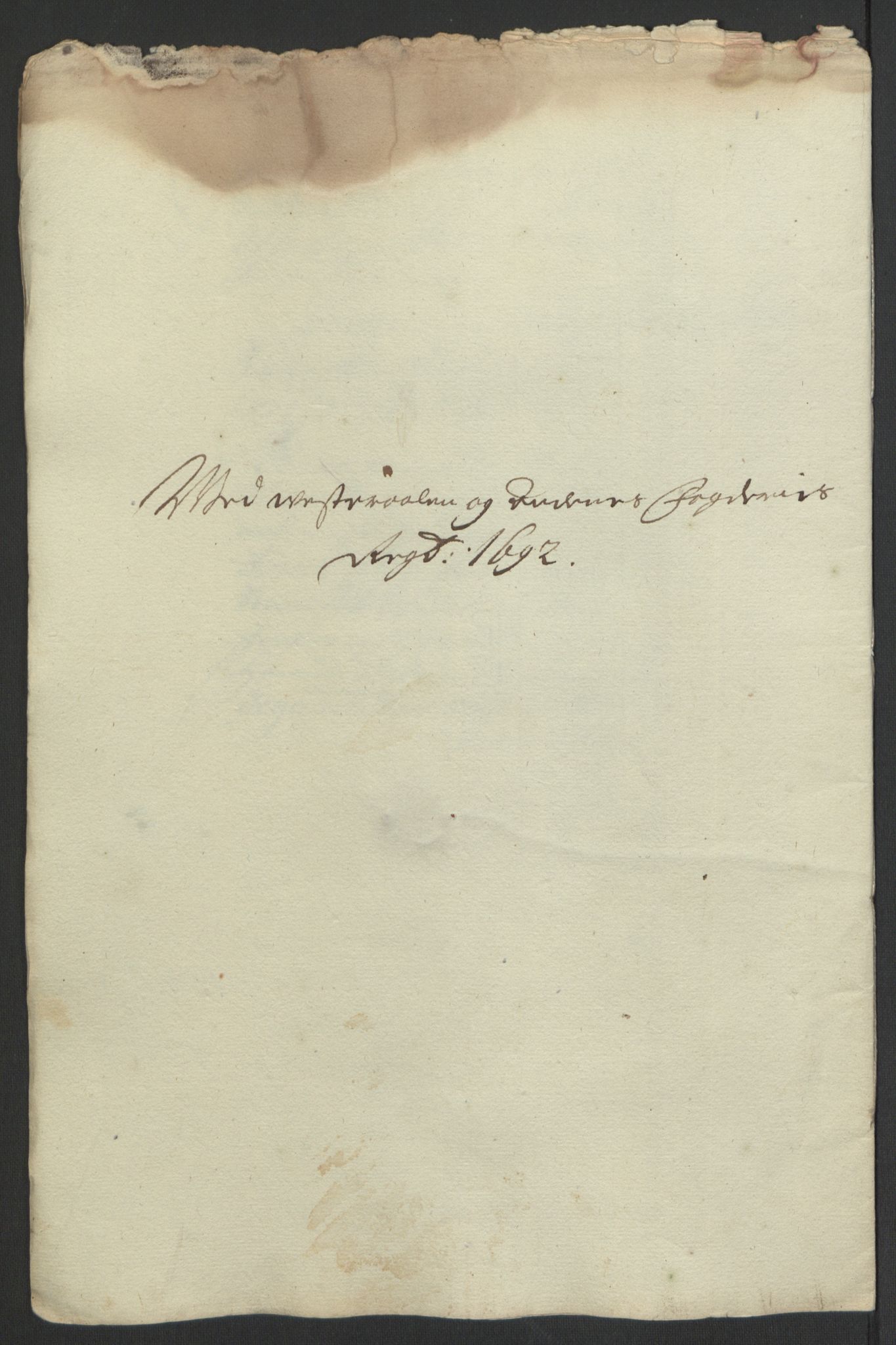 Rentekammeret inntil 1814, Reviderte regnskaper, Fogderegnskap, RA/EA-4092/R67/L4676: Fogderegnskap Vesterålen, Andenes og Lofoten, 1691-1693, p. 123