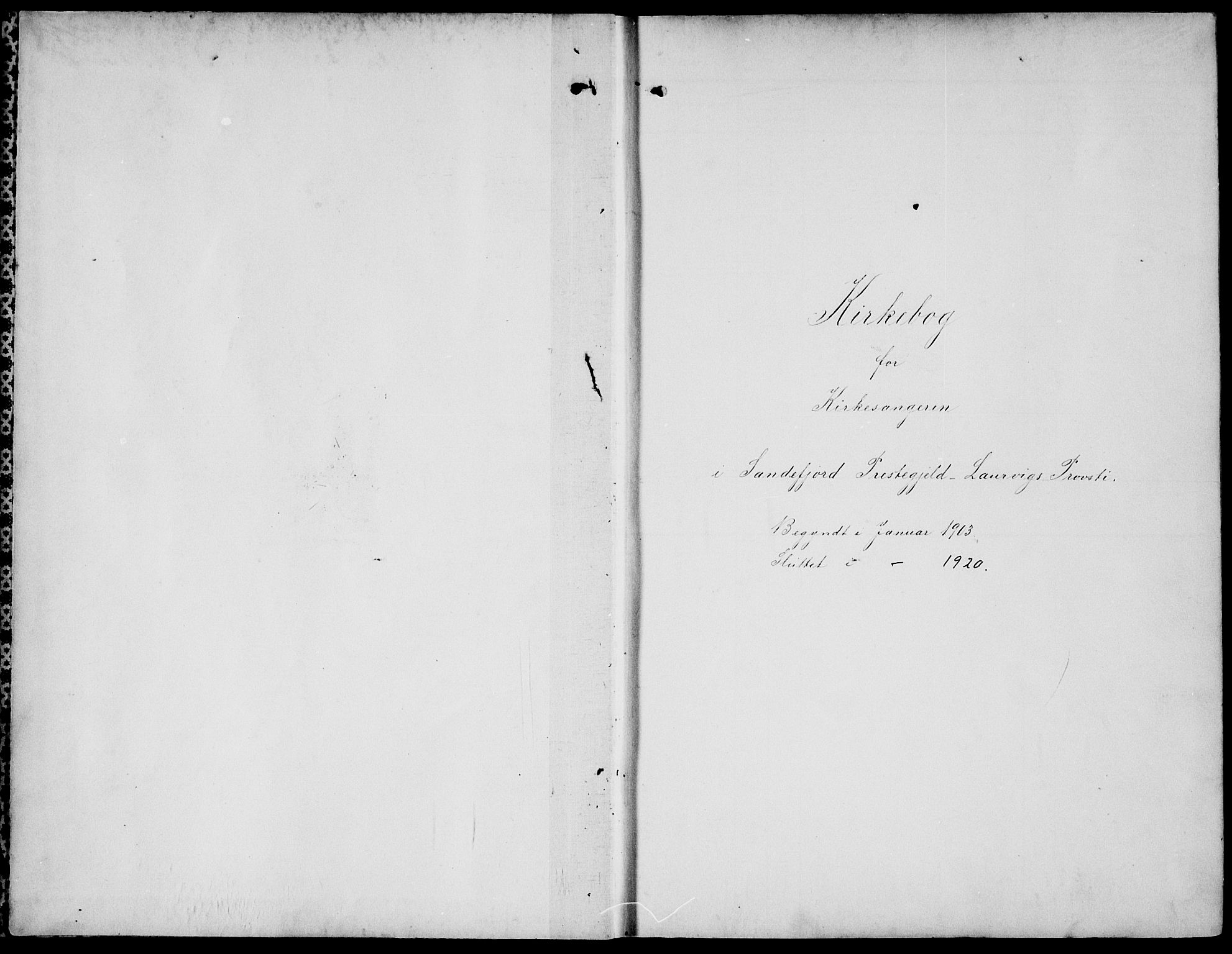 Sandefjord kirkebøker, SAKO/A-315/G/Ga/L0003: Parish register (copy) no. 3, 1903-1920