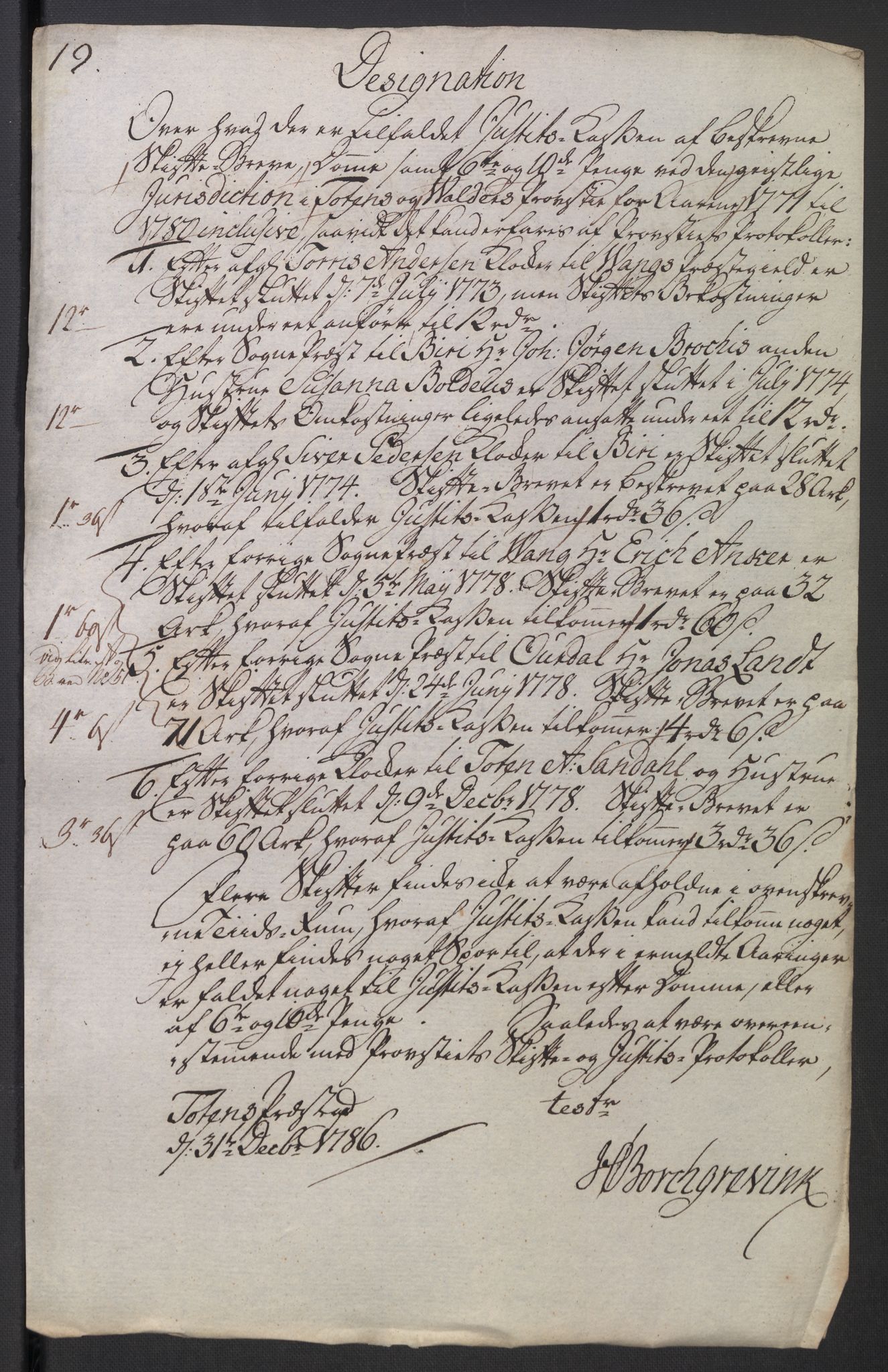 Rentekammeret inntil 1814, Reviderte regnskaper, Mindre regnskaper, AV/RA-EA-4068/Rb/L0014: Opplands amt, 1771-1779, p. 895