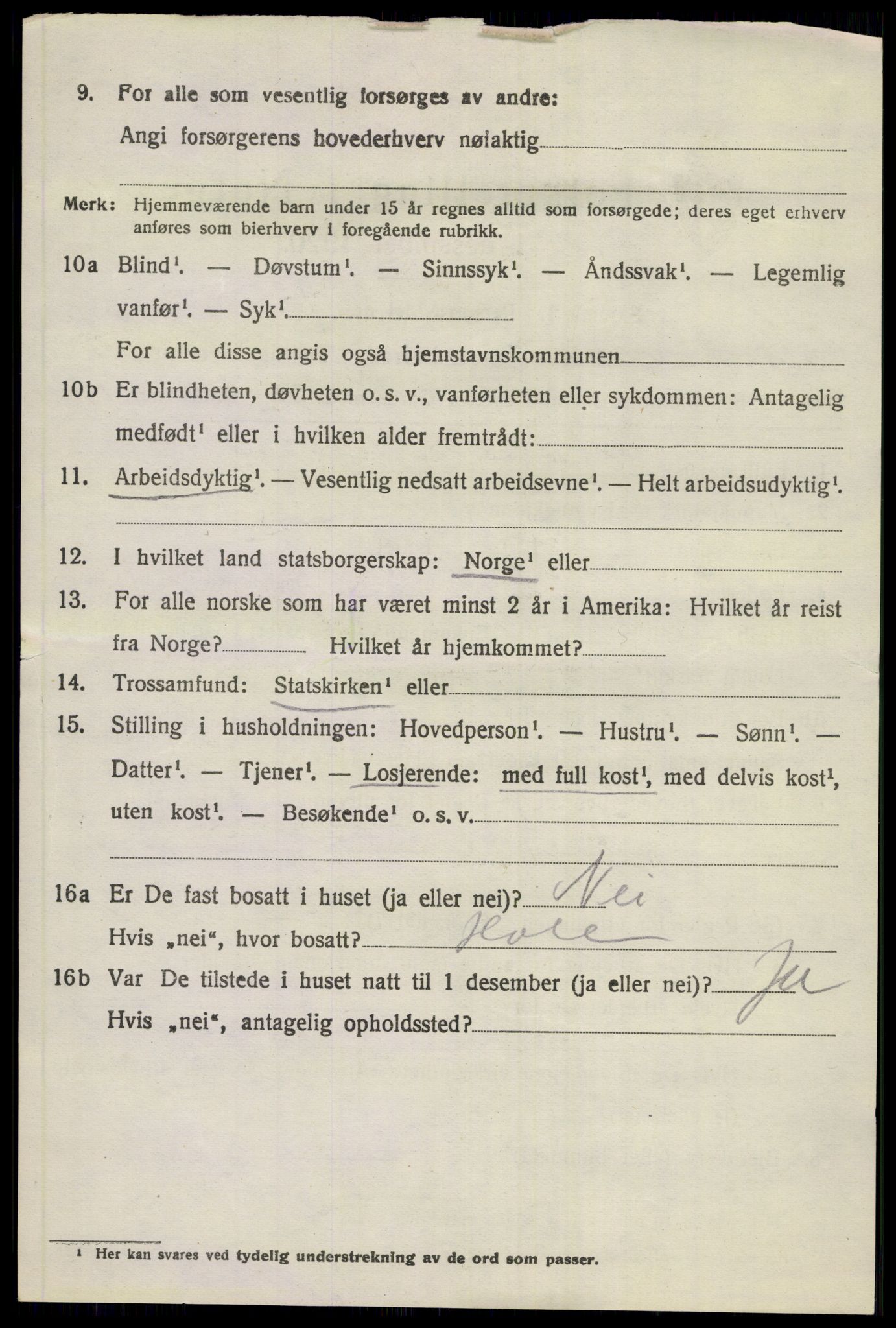 SAKO, 1920 census for Norderhov, 1920, p. 18743