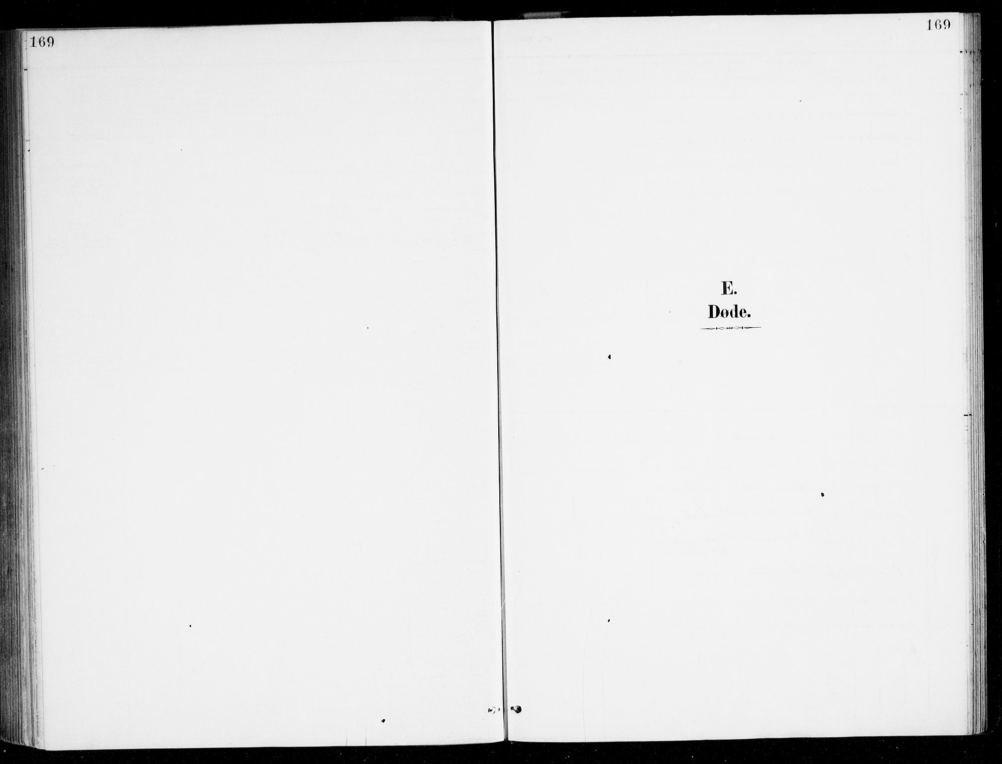 Haus sokneprestembete, SAB/A-75601/H/Haa/Haad/L0001: Parish register (official) no. D 1, 1887-1898, p. 169