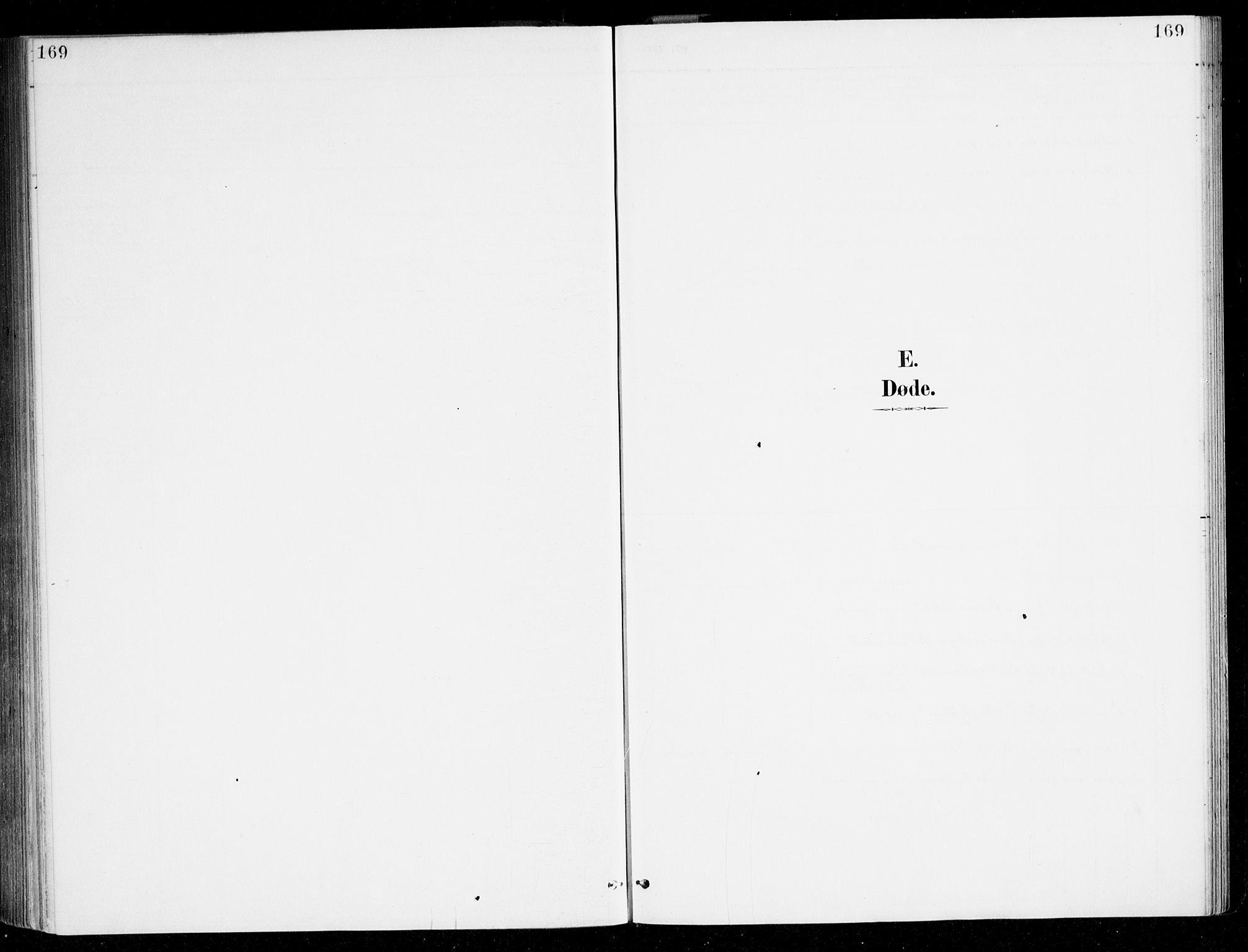 Haus sokneprestembete, AV/SAB-A-75601/H/Haa/Haad/L0001: Parish register (official) no. D 1, 1887-1898, p. 169