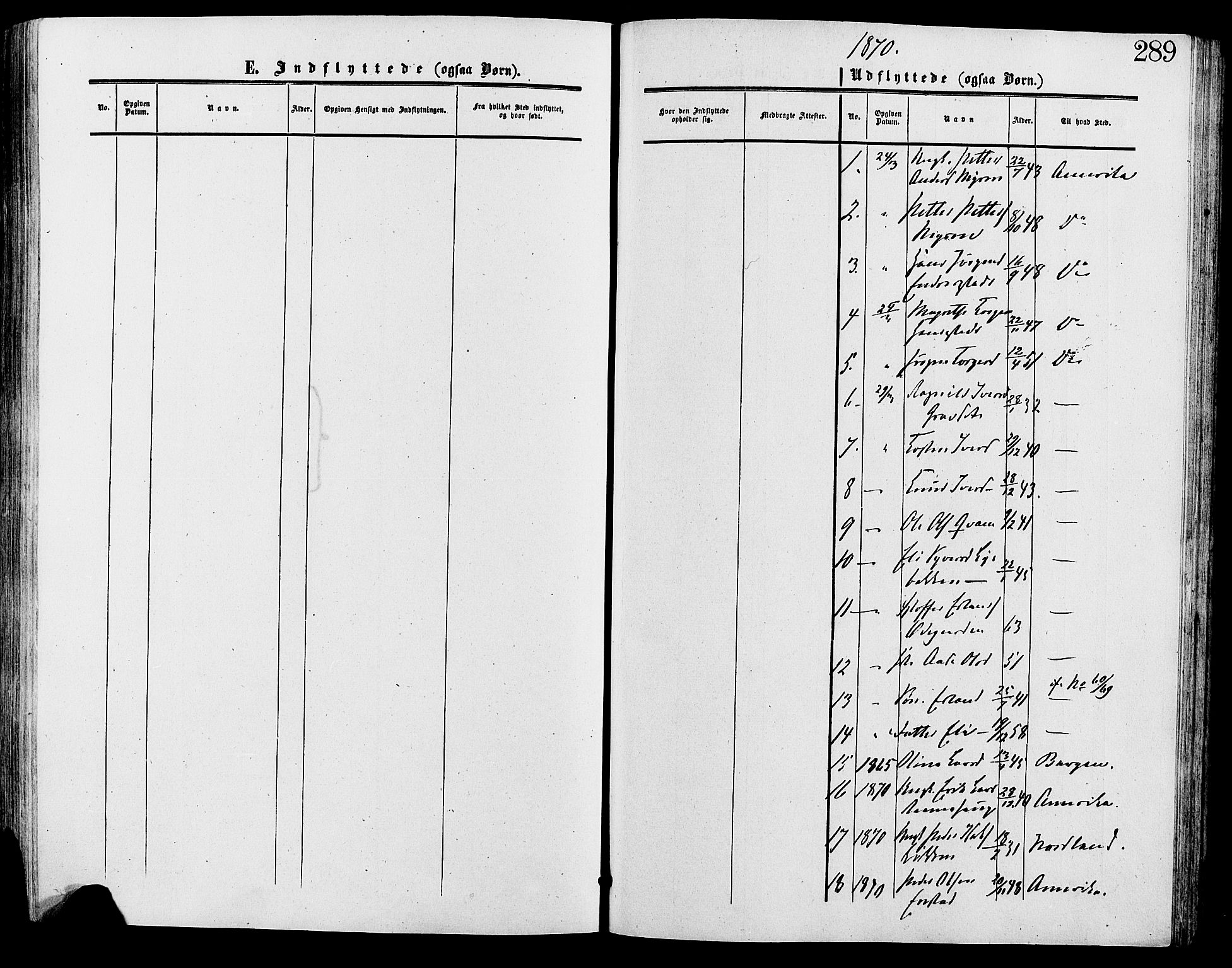 Lesja prestekontor, SAH/PREST-068/H/Ha/Haa/L0009: Parish register (official) no. 9, 1854-1889, p. 289