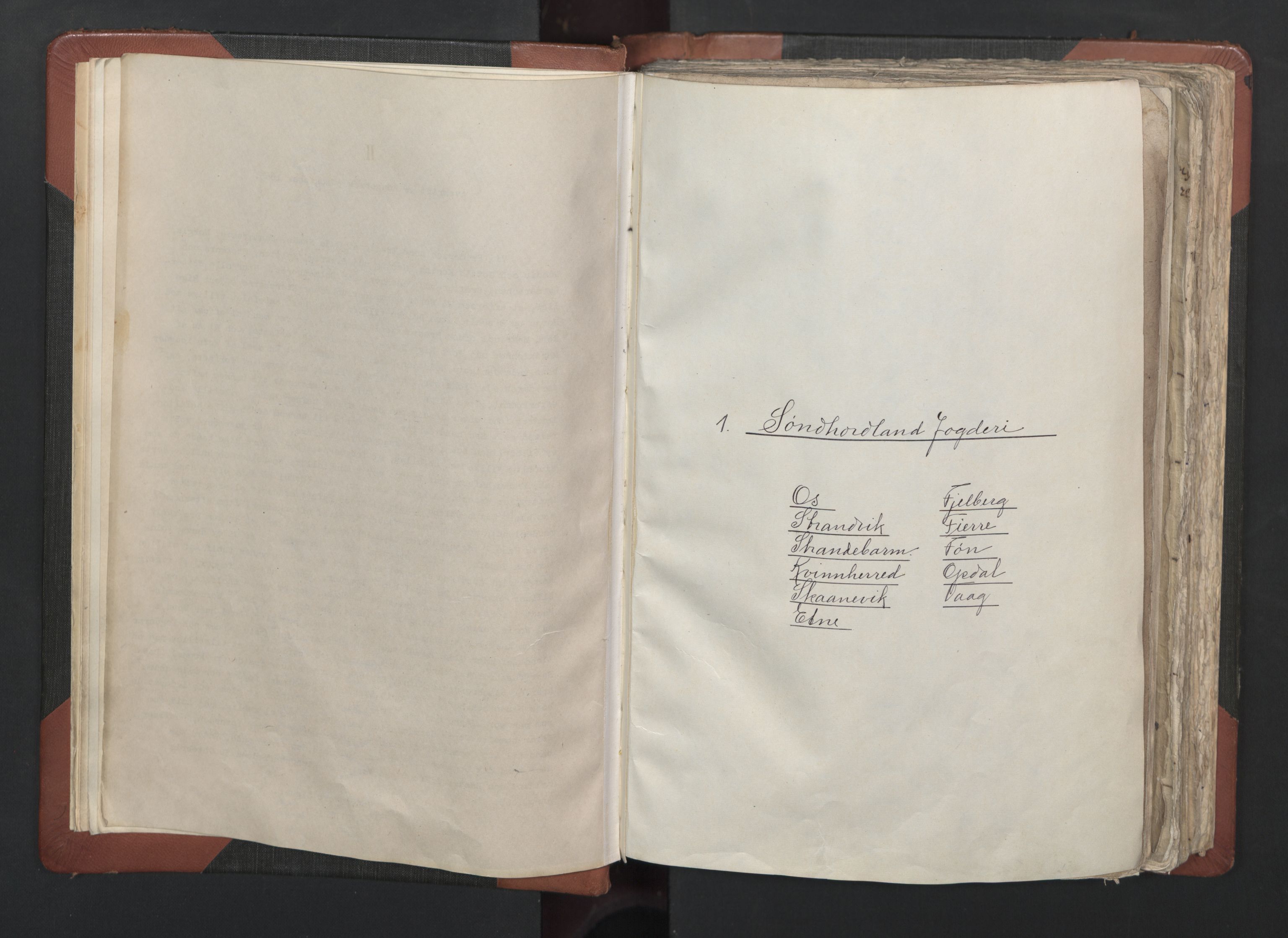 RA, Bailiff's Census 1664-1666, no. 13: Nordhordland fogderi and Sunnhordland fogderi, 1665