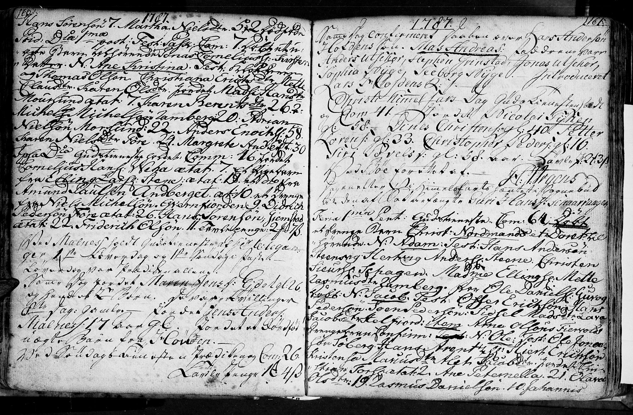 Ministerialprotokoller, klokkerbøker og fødselsregistre - Nordland, AV/SAT-A-1459/891/L1297: Parish register (official) no. 891A02, 1759-1820, p. 260-261