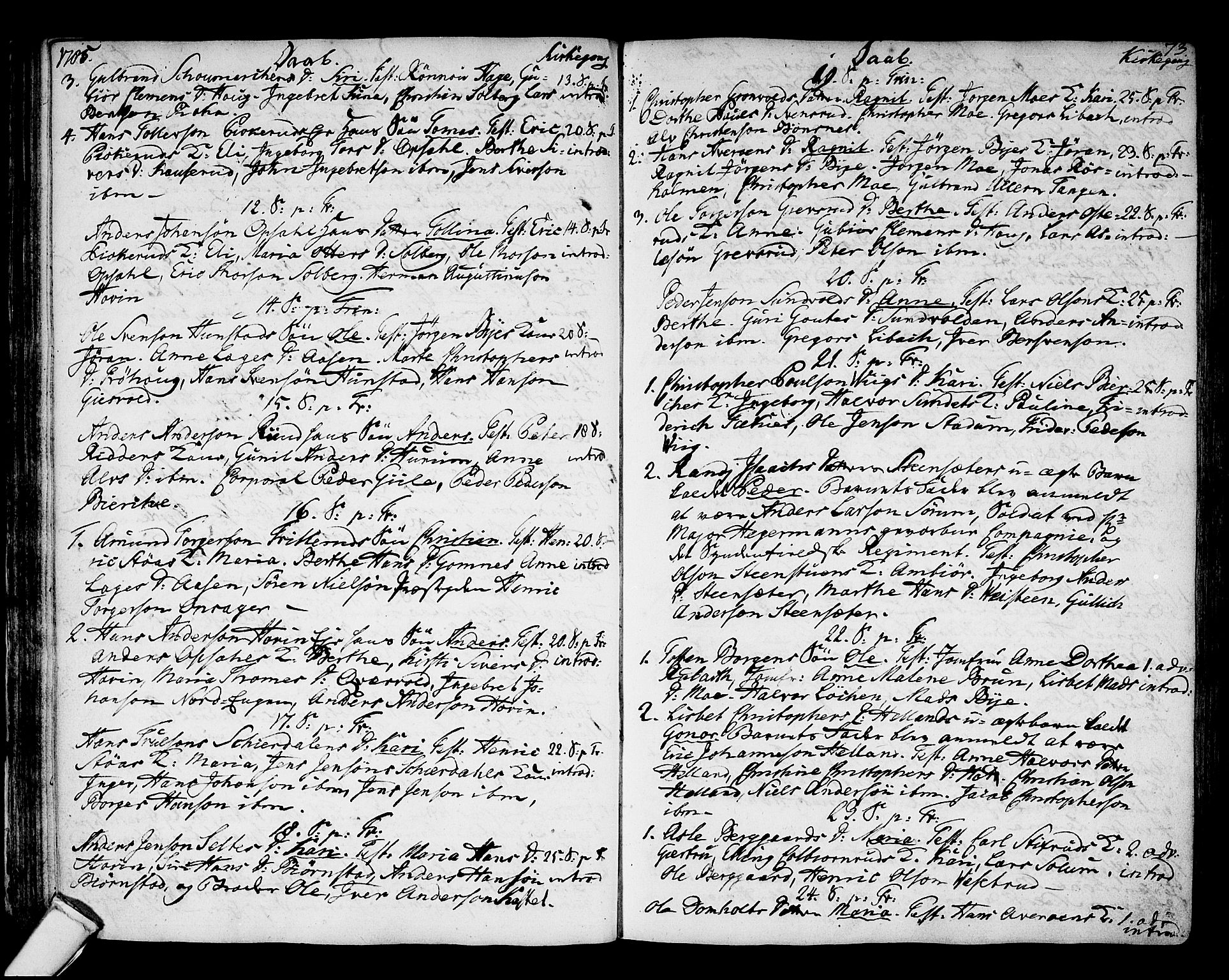 Hole kirkebøker, SAKO/A-228/F/Fa/L0002: Parish register (official) no. I 2, 1766-1814, p. 73