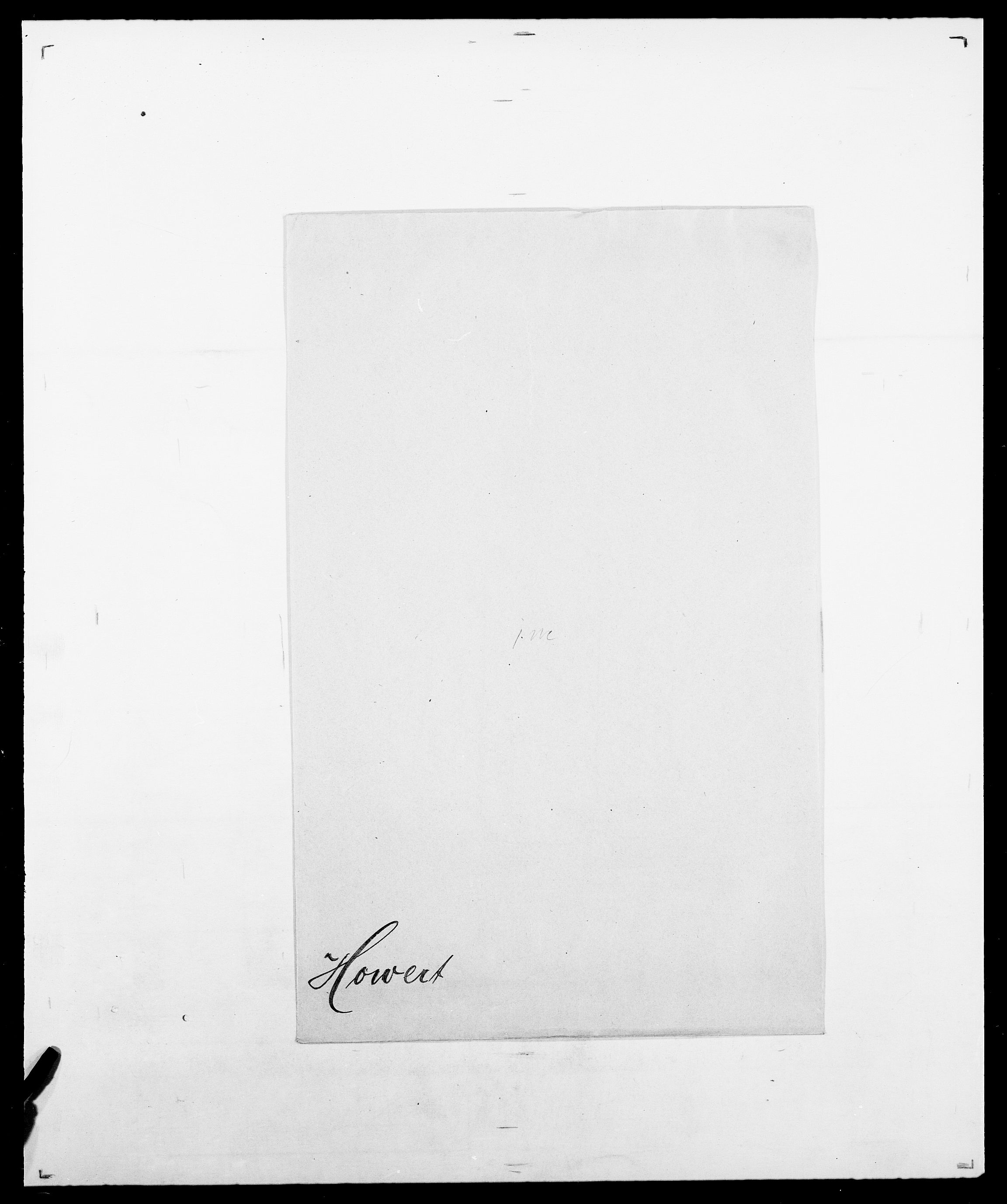 Delgobe, Charles Antoine - samling, SAO/PAO-0038/D/Da/L0018: Hoch - Howert, p. 1058
