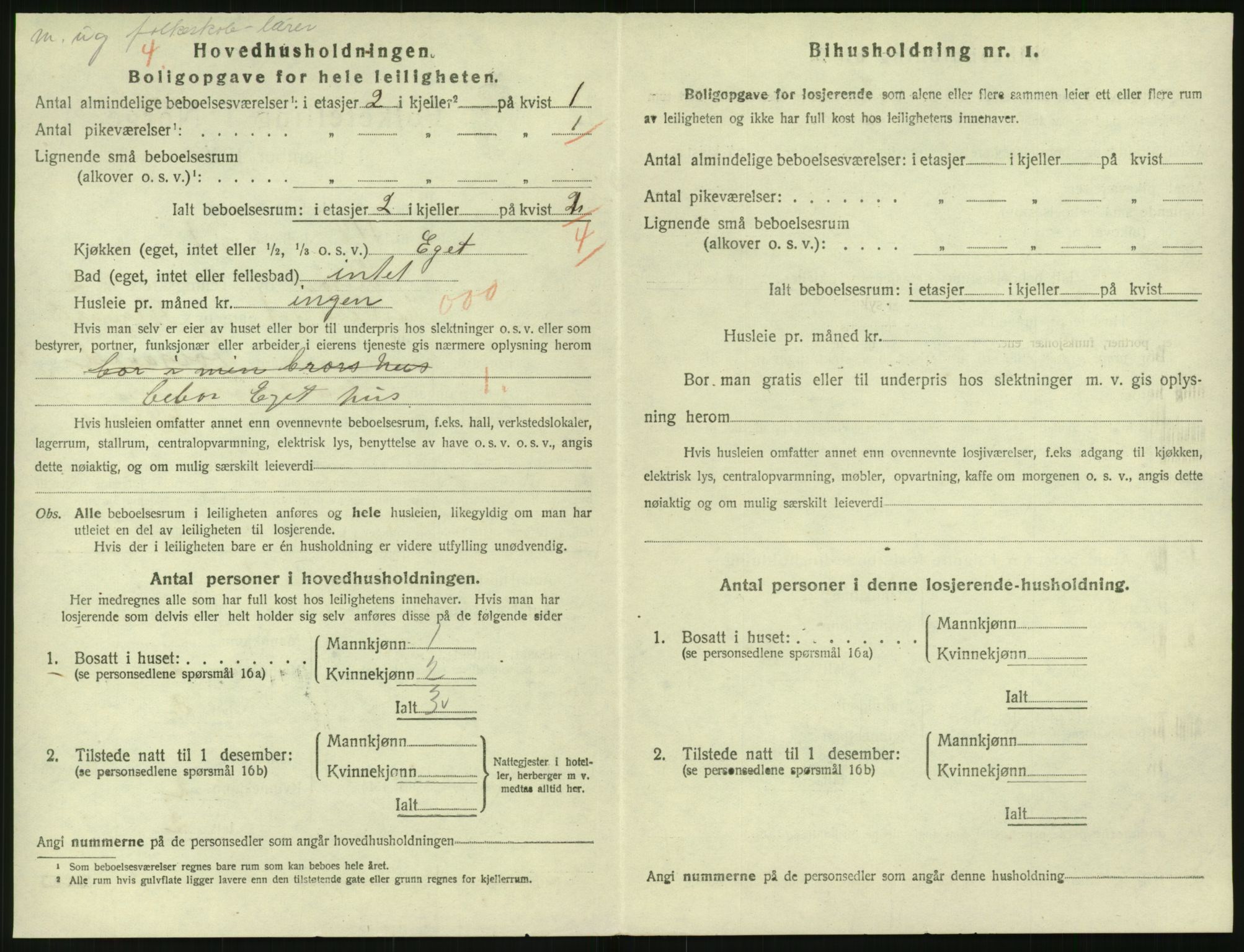 SAK, 1920 census for Risør, 1920, p. 2176