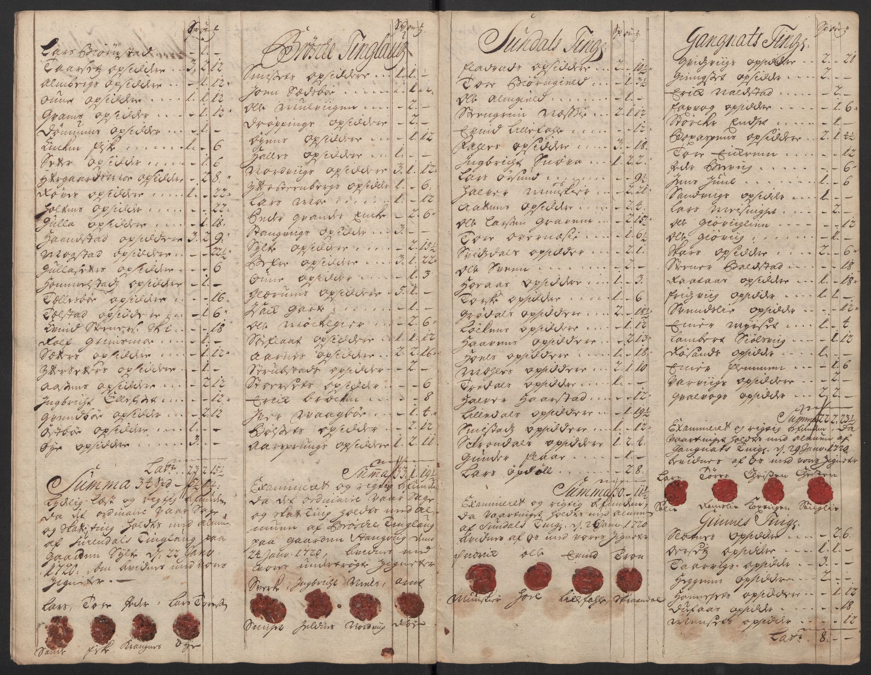 Rentekammeret inntil 1814, Reviderte regnskaper, Fogderegnskap, AV/RA-EA-4092/R56/L3752: Fogderegnskap Nordmøre, 1719, p. 226