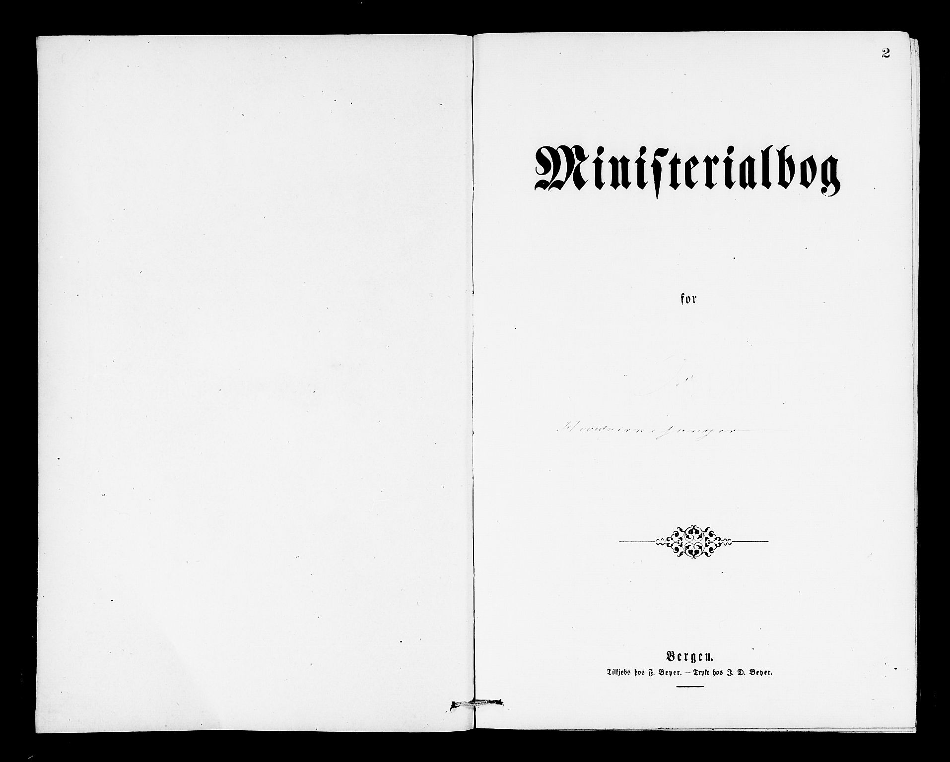 Os sokneprestembete, SAB/A-99929: Parish register (copy) no. A 1, 1869-1879, p. 2