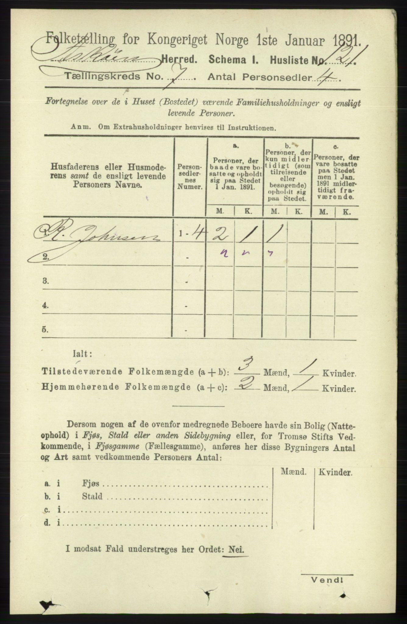 RA, 1891 census for 1247 Askøy, 1891, p. 4493