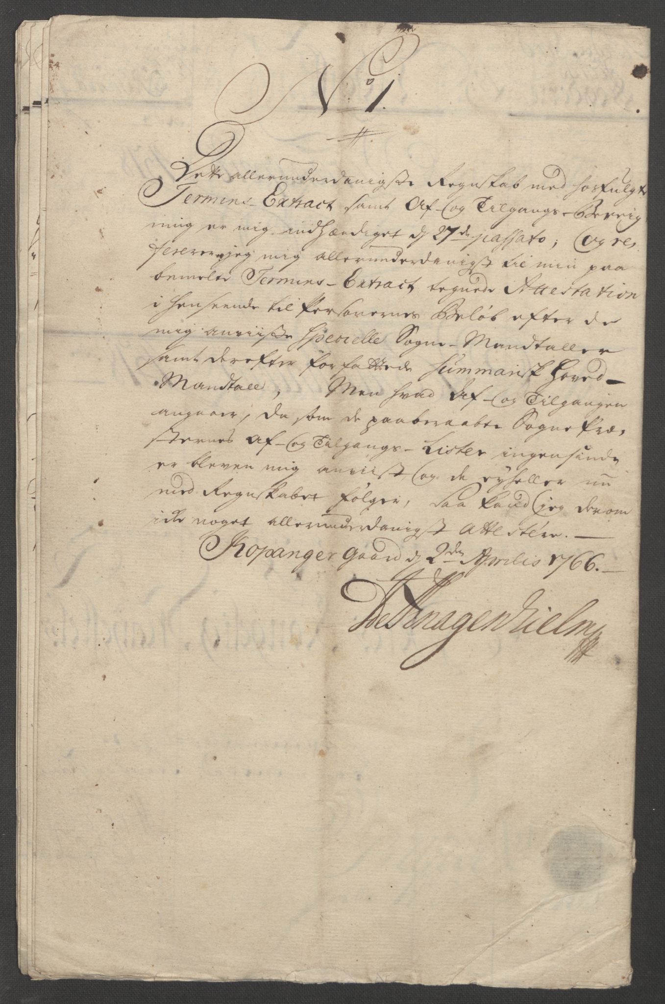 Rentekammeret inntil 1814, Reviderte regnskaper, Fogderegnskap, AV/RA-EA-4092/R53/L3550: Ekstraskatten Sunn- og Nordfjord, 1762-1771, p. 15