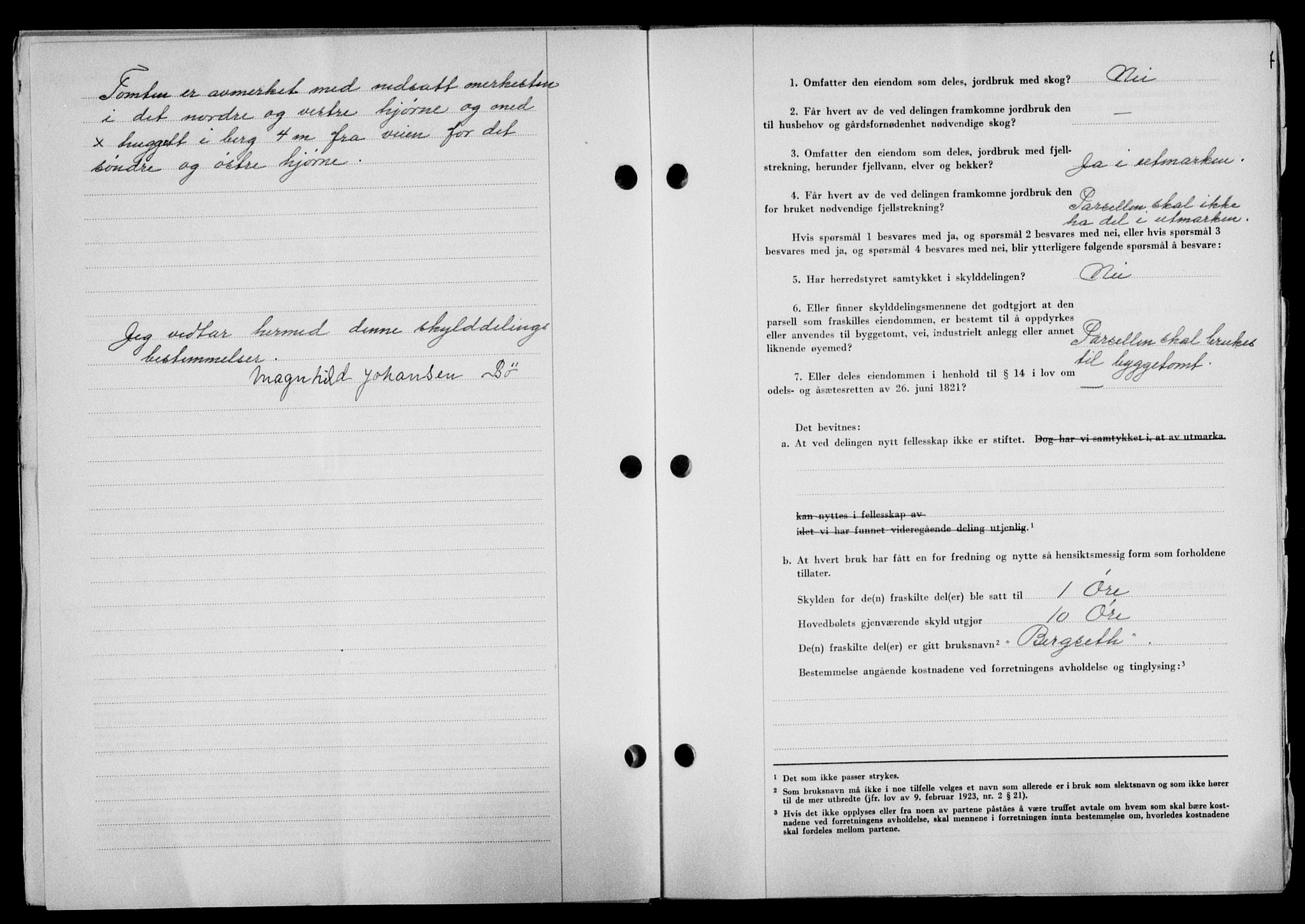 Lofoten sorenskriveri, SAT/A-0017/1/2/2C/L0016a: Mortgage book no. 16a, 1947-1947, Diary no: : 1571/1947