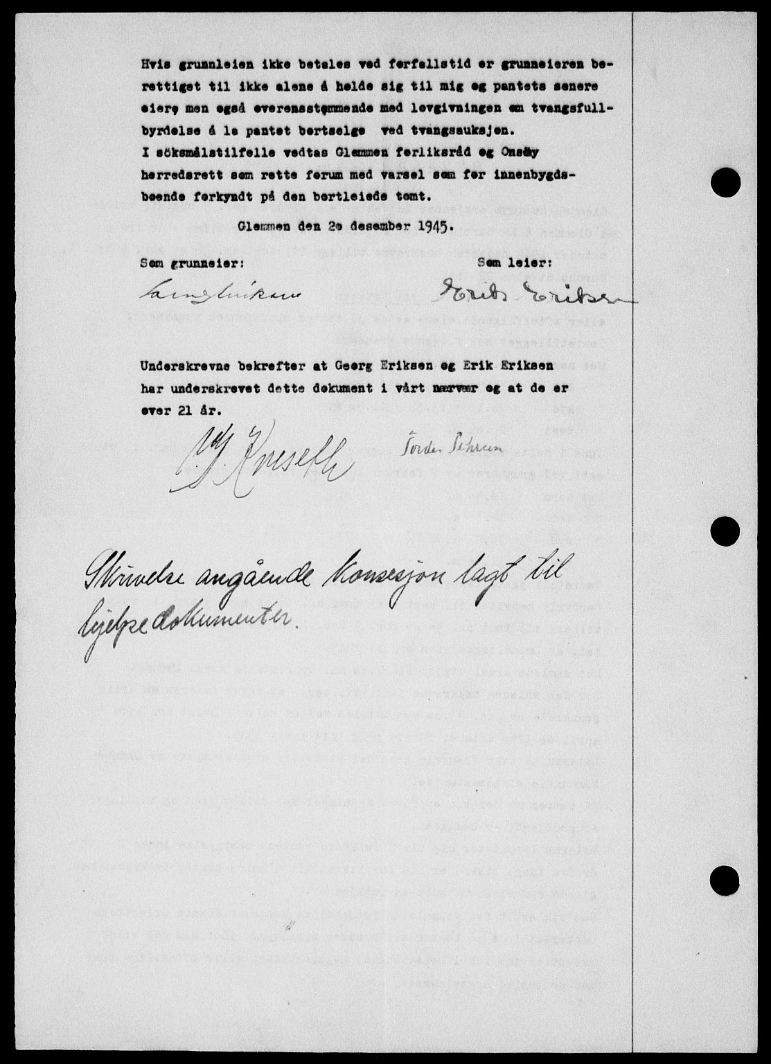 Onsøy sorenskriveri, SAO/A-10474/G/Ga/Gab/L0015: Mortgage book no. II A-15, 1945-1946, Diary no: : 252/1946