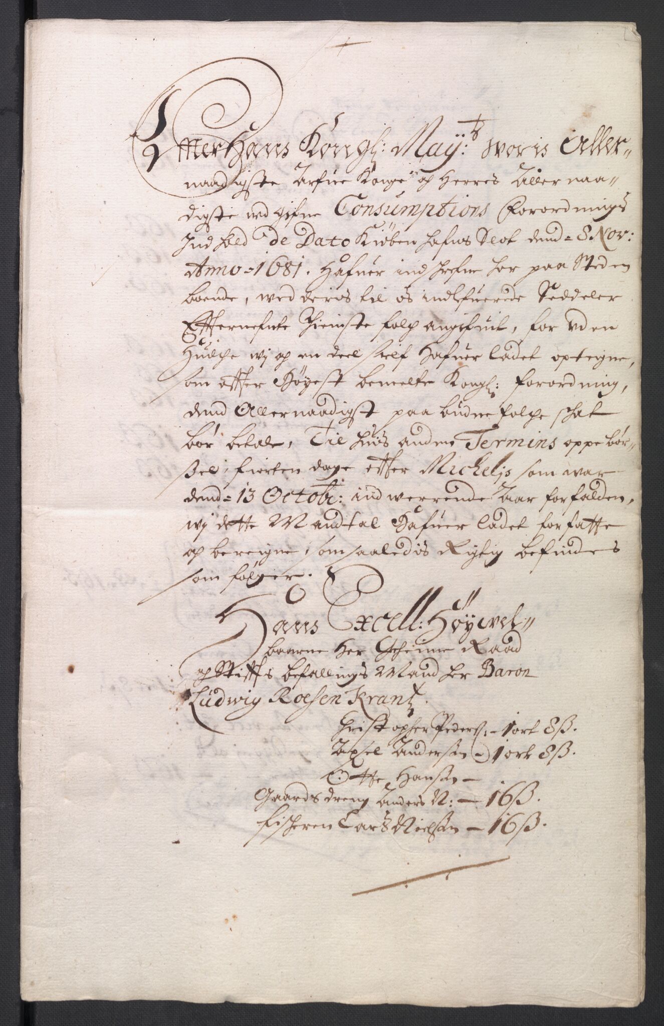 Rentekammeret inntil 1814, Reviderte regnskaper, Byregnskaper, AV/RA-EA-4066/R/Ro/L0301: [O3] Kontribusjonsregnskap, 1679-1684, p. 132