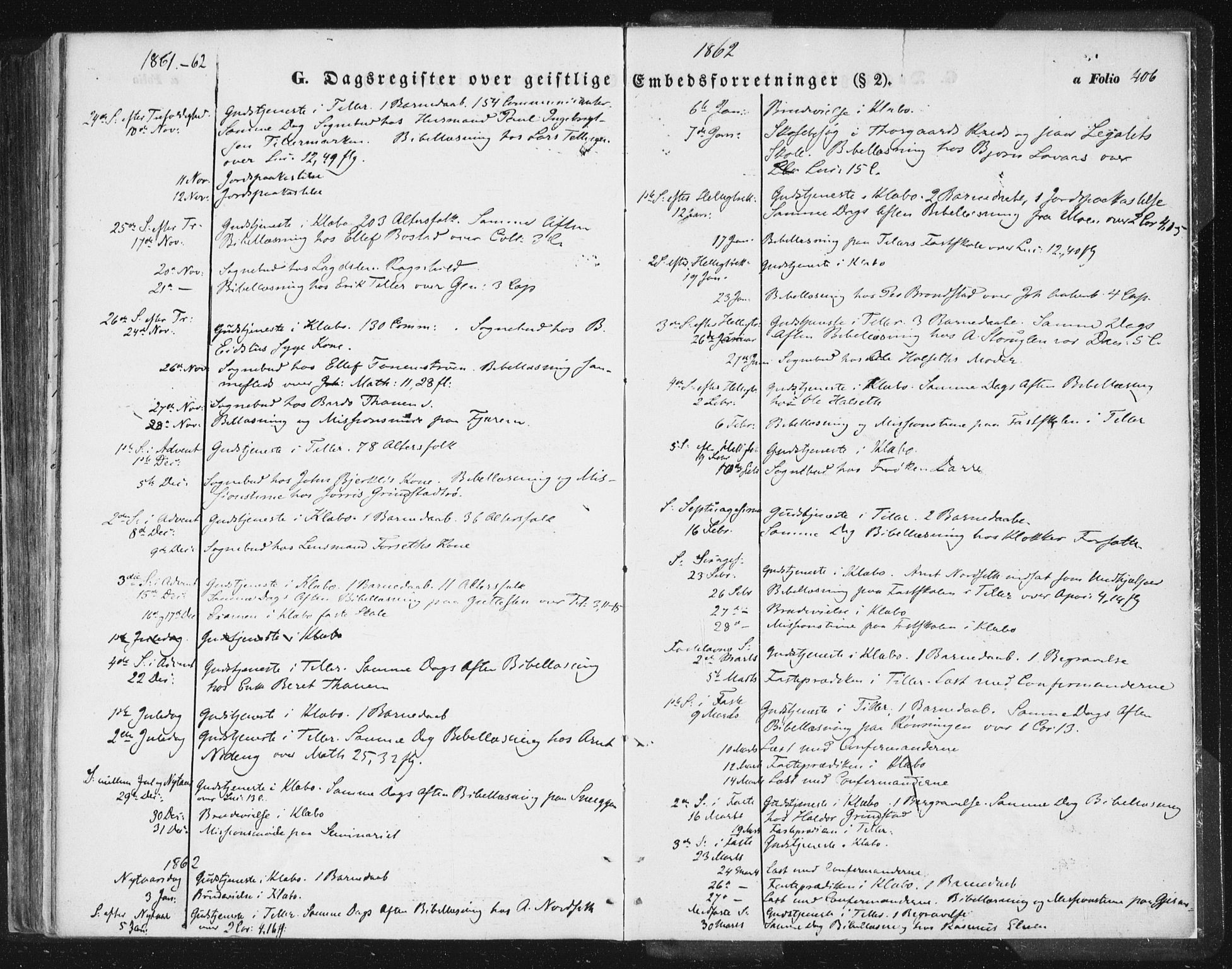 Ministerialprotokoller, klokkerbøker og fødselsregistre - Sør-Trøndelag, SAT/A-1456/618/L0441: Parish register (official) no. 618A05, 1843-1862, p. 406