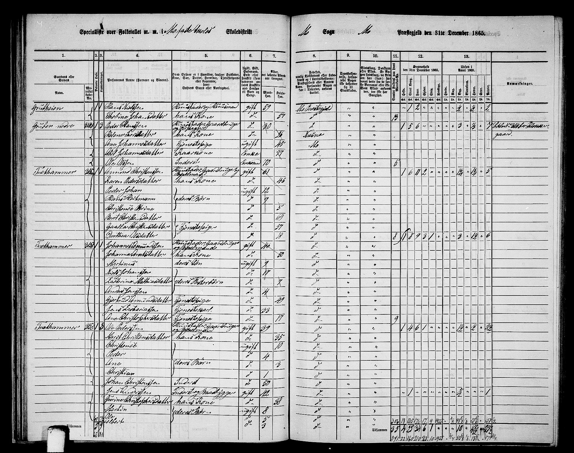 RA, 1865 census for Mo, 1865, p. 43