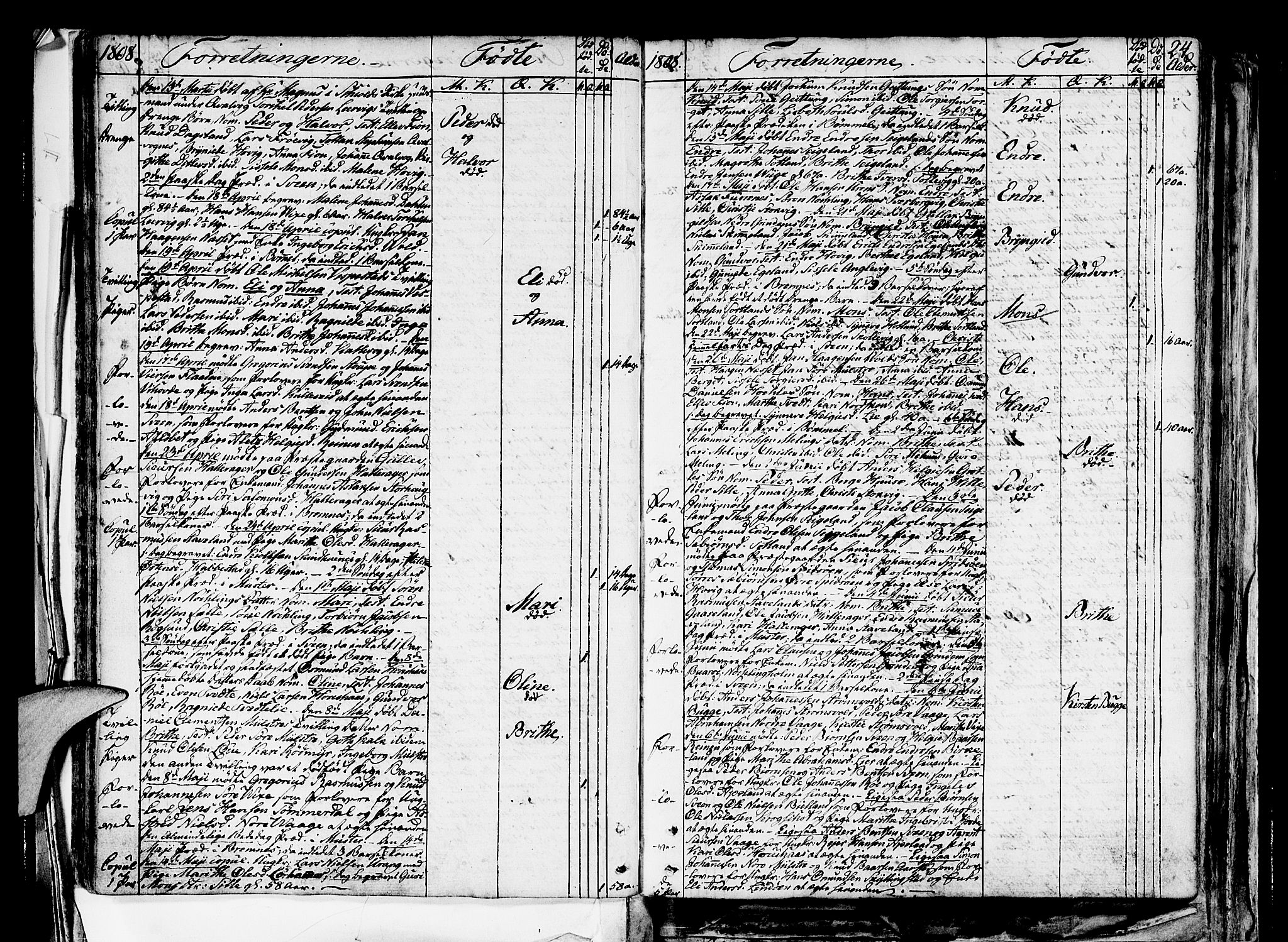 Finnås sokneprestembete, AV/SAB-A-99925/H/Ha/Haa/Haaa/L0004: Parish register (official) no. A 4, 1804-1830, p. 24