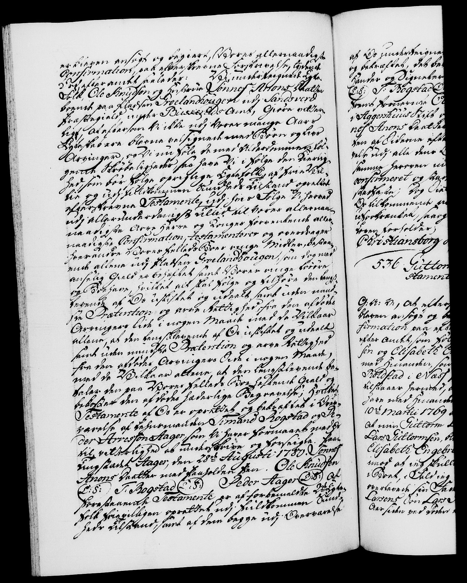 Danske Kanselli 1572-1799, RA/EA-3023/F/Fc/Fca/Fcaa/L0048: Norske registre, 1779-1781, p. 417b