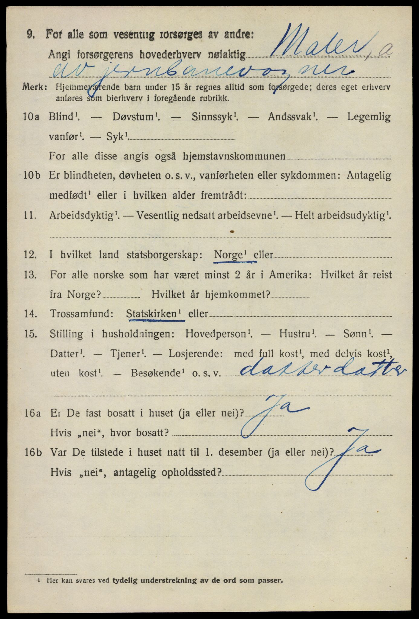 SAO, 1920 census for Lørenskog, 1920, p. 6271