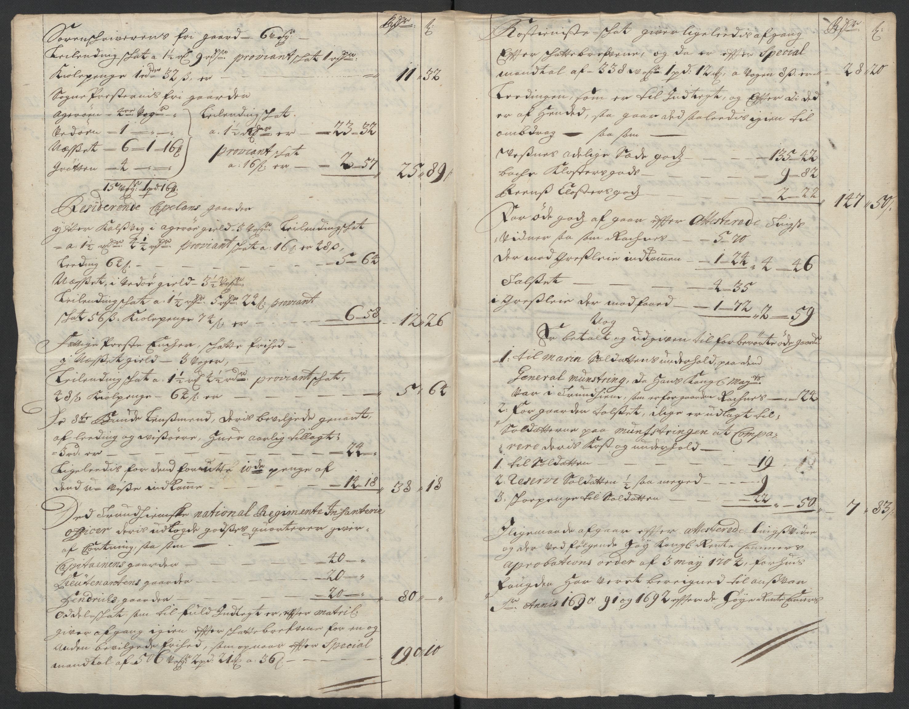 Rentekammeret inntil 1814, Reviderte regnskaper, Fogderegnskap, RA/EA-4092/R55/L3656: Fogderegnskap Romsdal, 1703-1705, p. 165