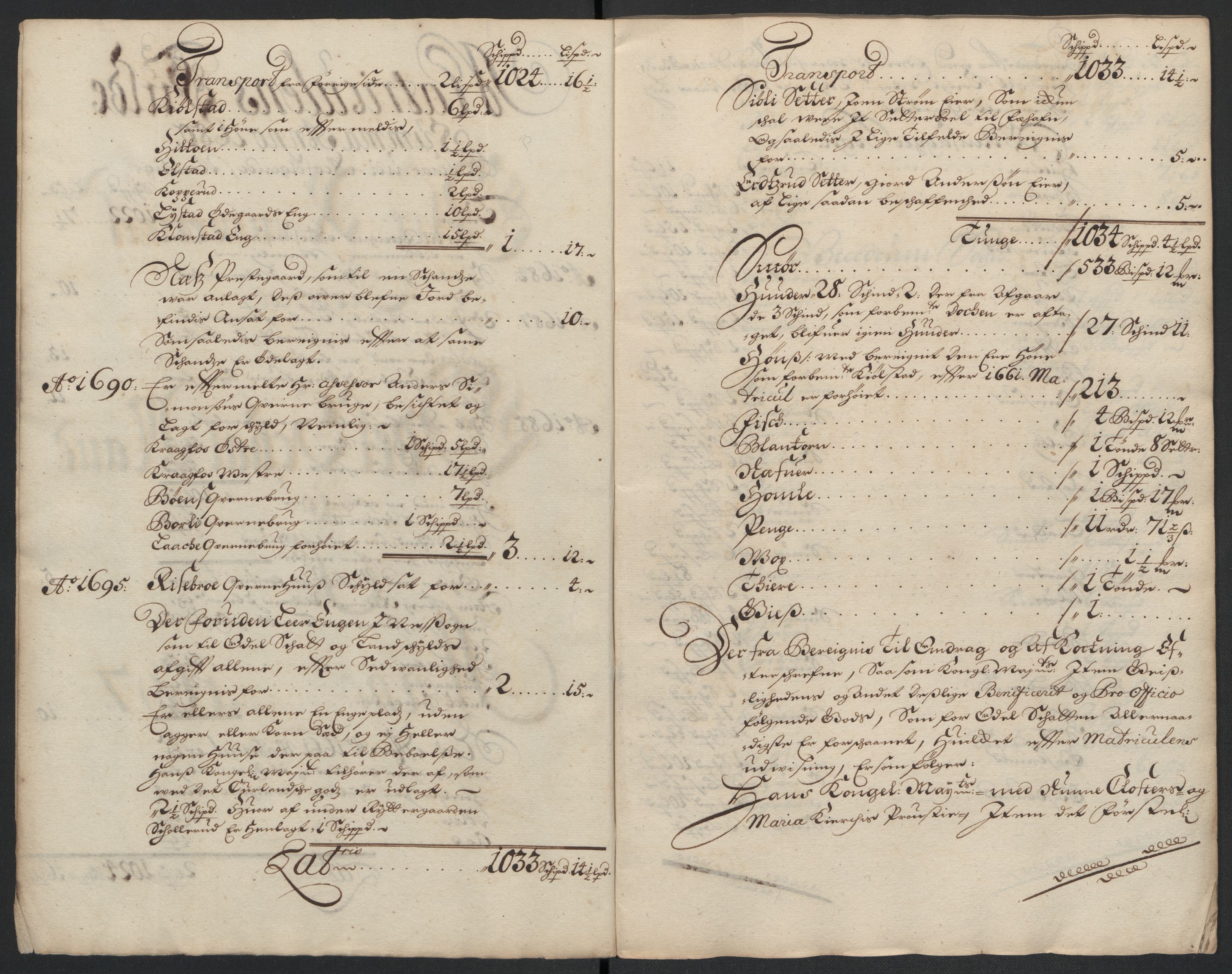 Rentekammeret inntil 1814, Reviderte regnskaper, Fogderegnskap, AV/RA-EA-4092/R12/L0709: Fogderegnskap Øvre Romerike, 1697, p. 234