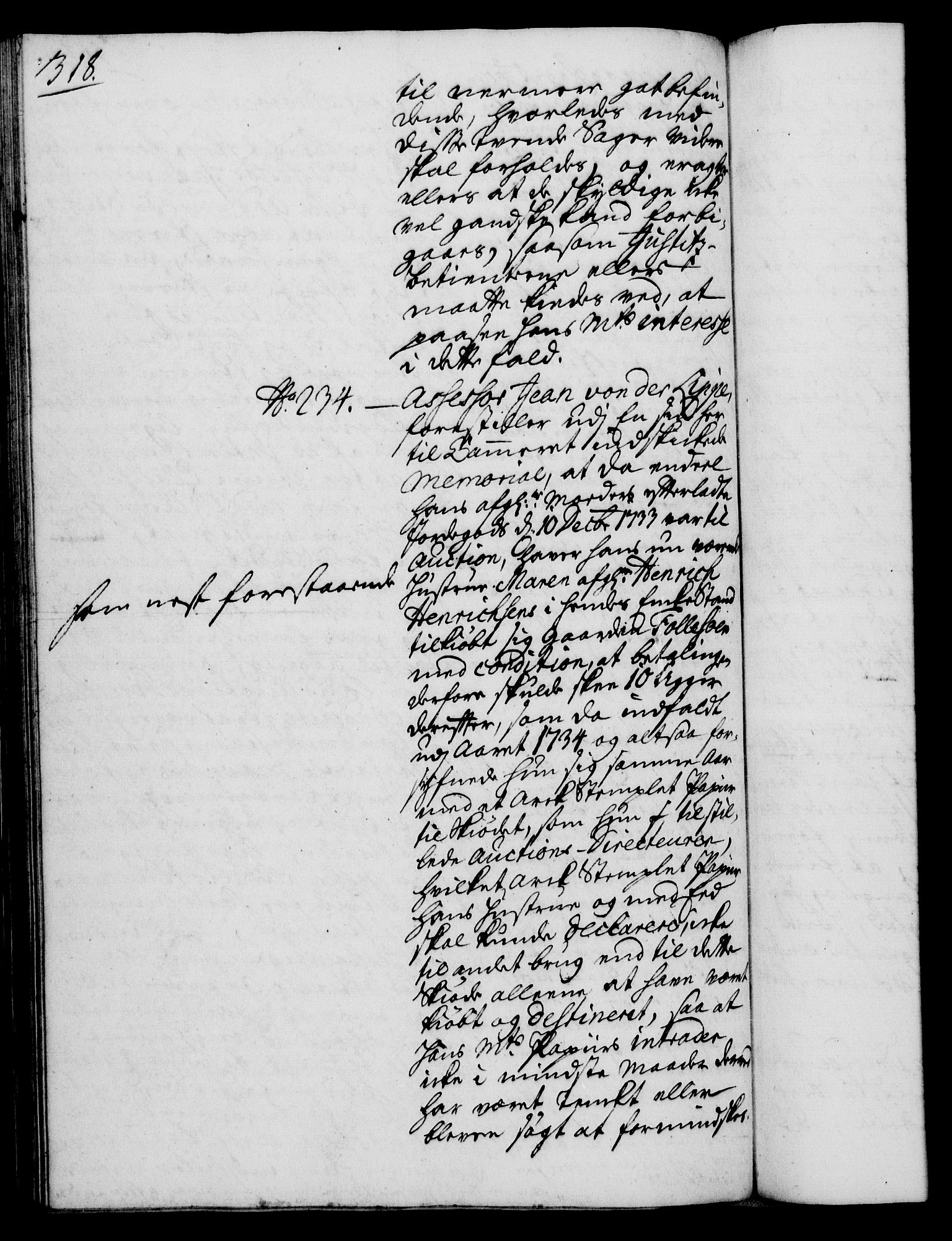 Rentekammeret, Kammerkanselliet, AV/RA-EA-3111/G/Gh/Gha/L0019: Norsk ekstraktmemorialprotokoll (merket RK 53.64), 1736-1737, p. 318