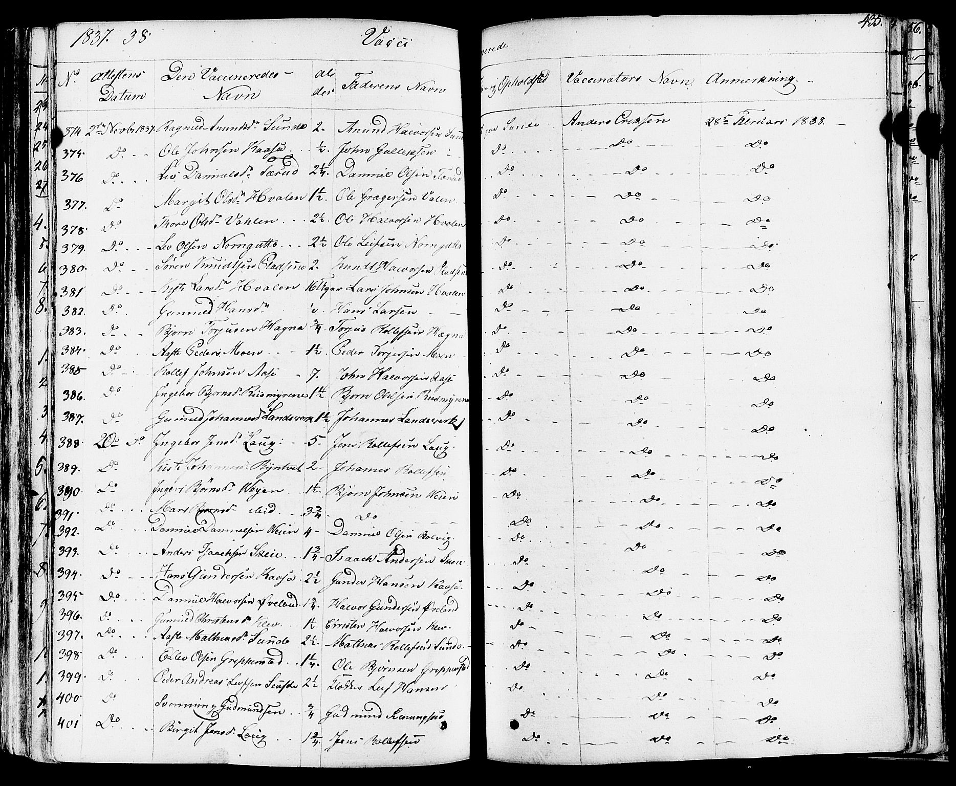 Sauherad kirkebøker, SAKO/A-298/F/Fa/L0006: Parish register (official) no. I 6, 1827-1850, p. 435