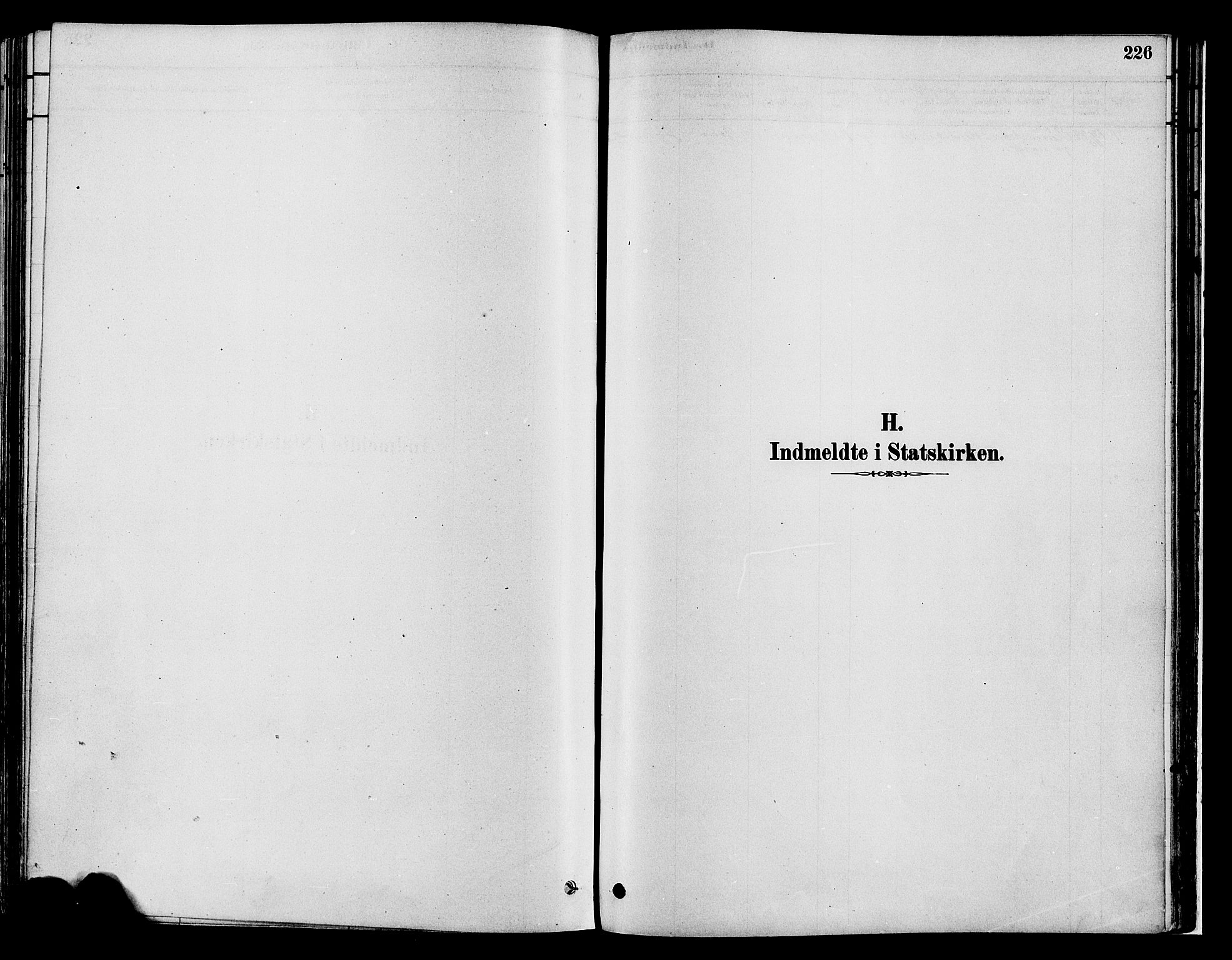 Gran prestekontor, SAH/PREST-112/H/Ha/Haa/L0014: Parish register (official) no. 14, 1880-1889, p. 226