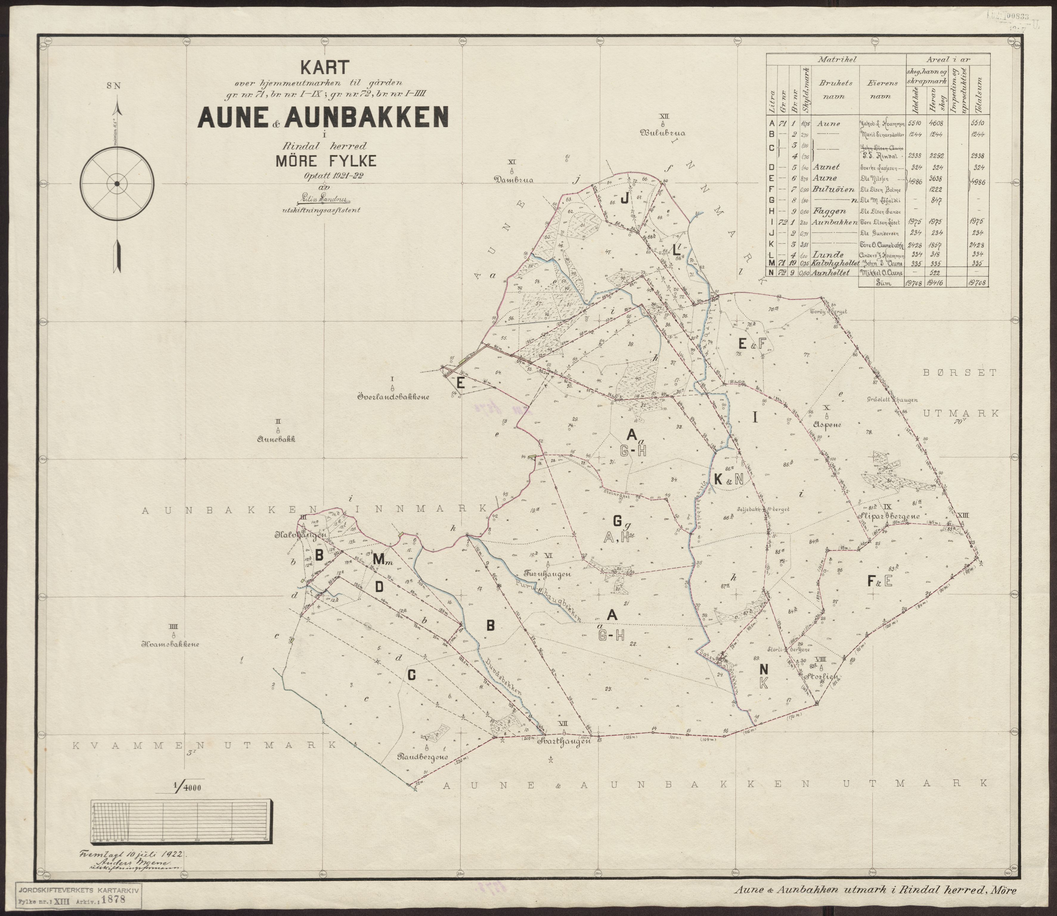 Jordskifteverkets kartarkiv, RA/S-3929/T, 1859-1988, p. 2276