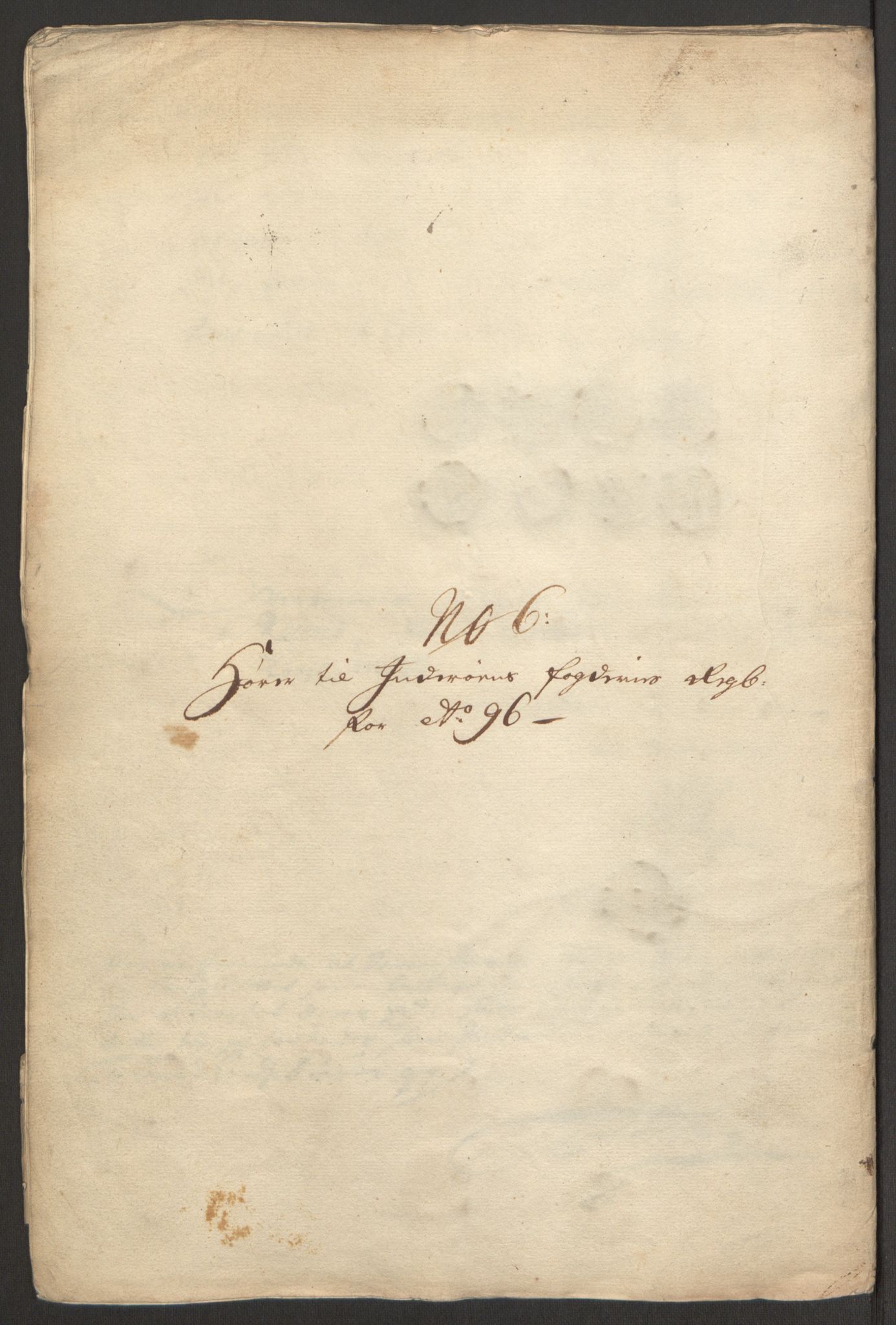 Rentekammeret inntil 1814, Reviderte regnskaper, Fogderegnskap, RA/EA-4092/R63/L4309: Fogderegnskap Inderøy, 1695-1697, p. 347