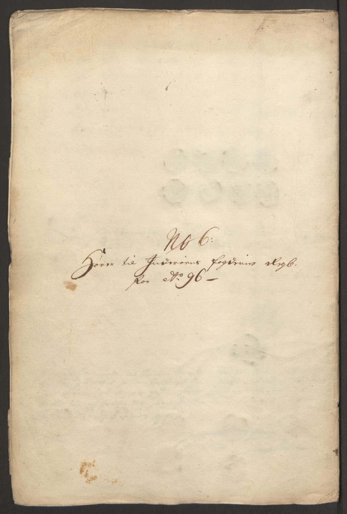 Rentekammeret inntil 1814, Reviderte regnskaper, Fogderegnskap, AV/RA-EA-4092/R63/L4309: Fogderegnskap Inderøy, 1695-1697, p. 347