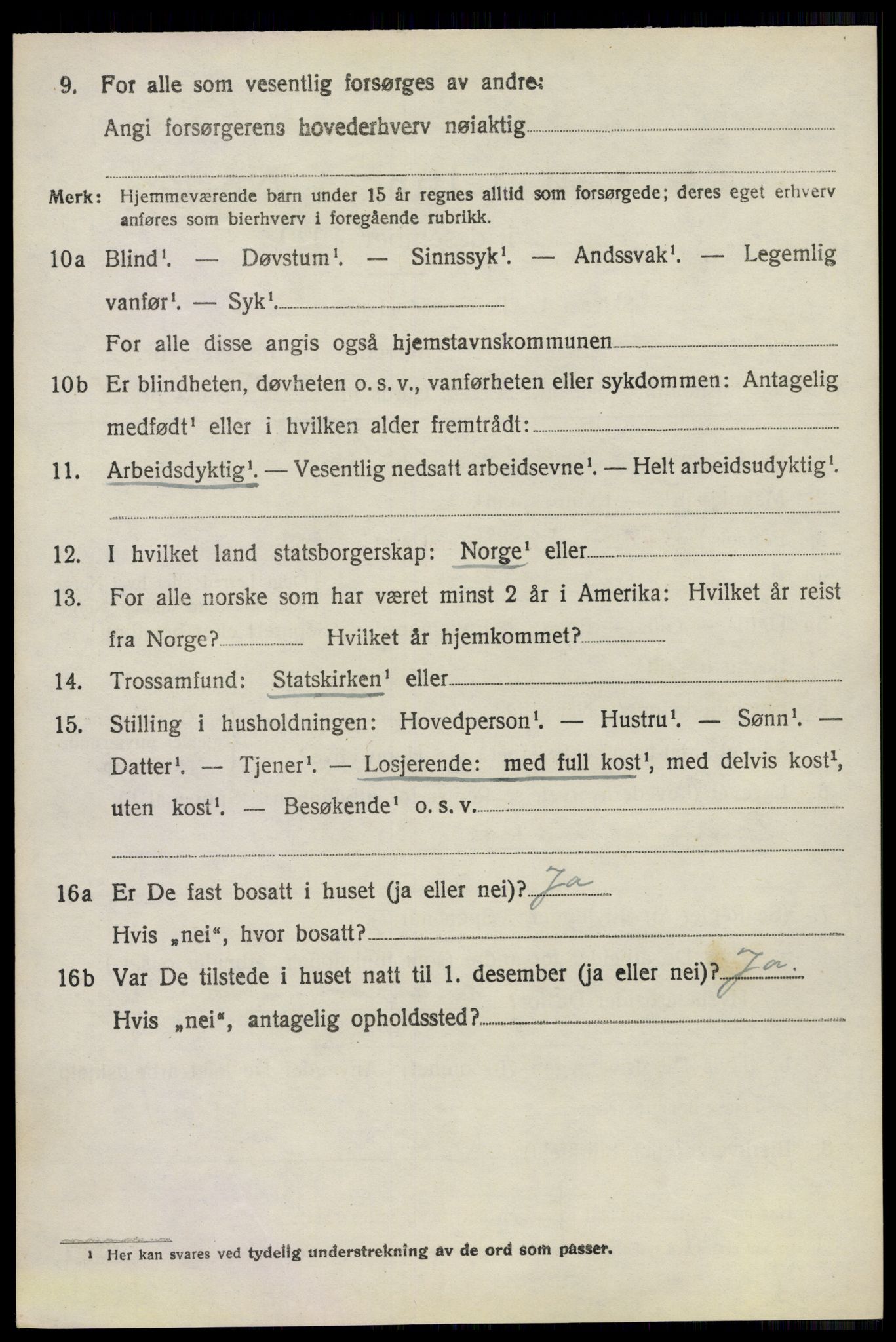 SAO, 1920 census for Sørum, 1920, p. 3634