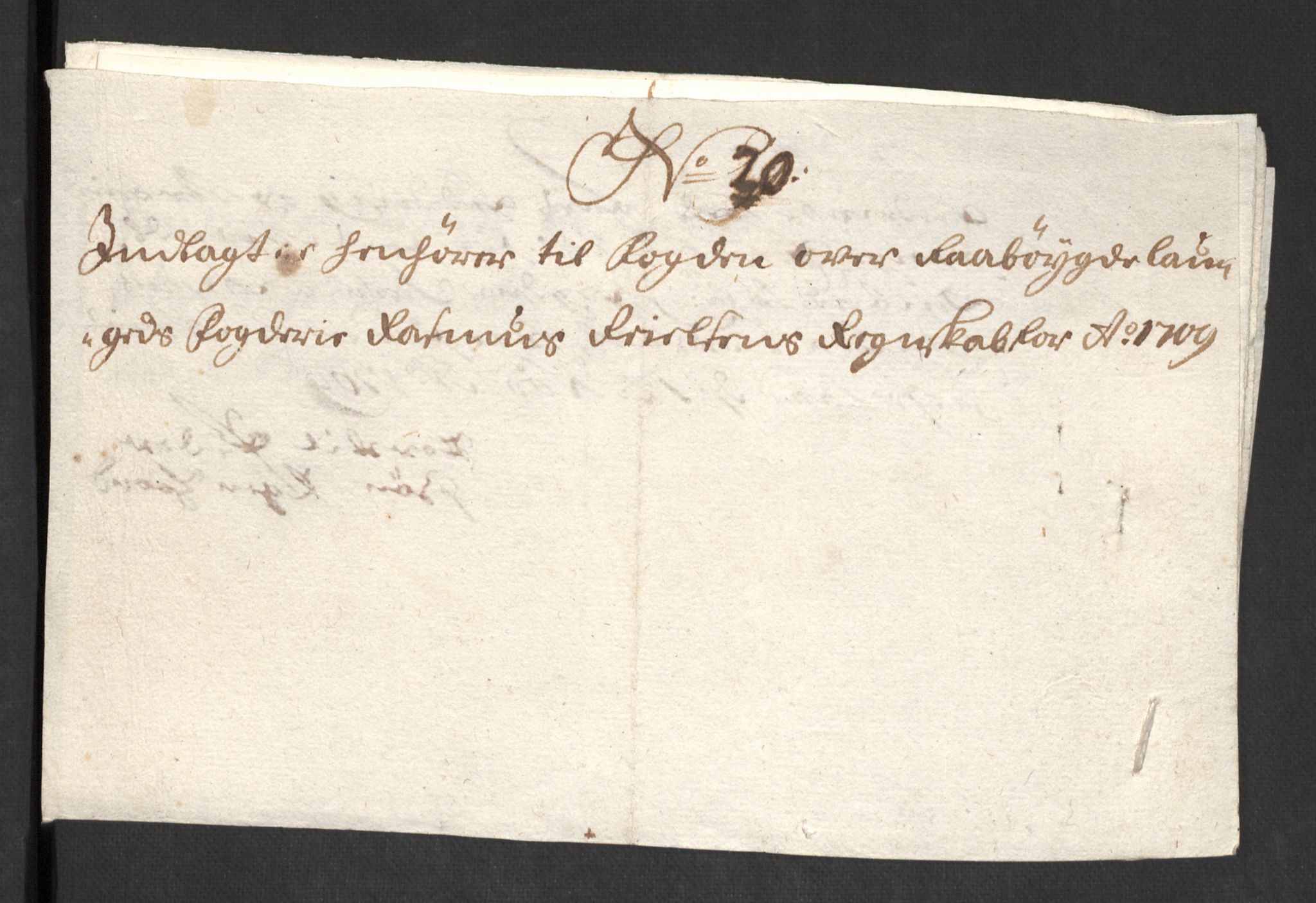 Rentekammeret inntil 1814, Reviderte regnskaper, Fogderegnskap, RA/EA-4092/R40/L2449: Fogderegnskap Råbyggelag, 1709-1711, p. 64