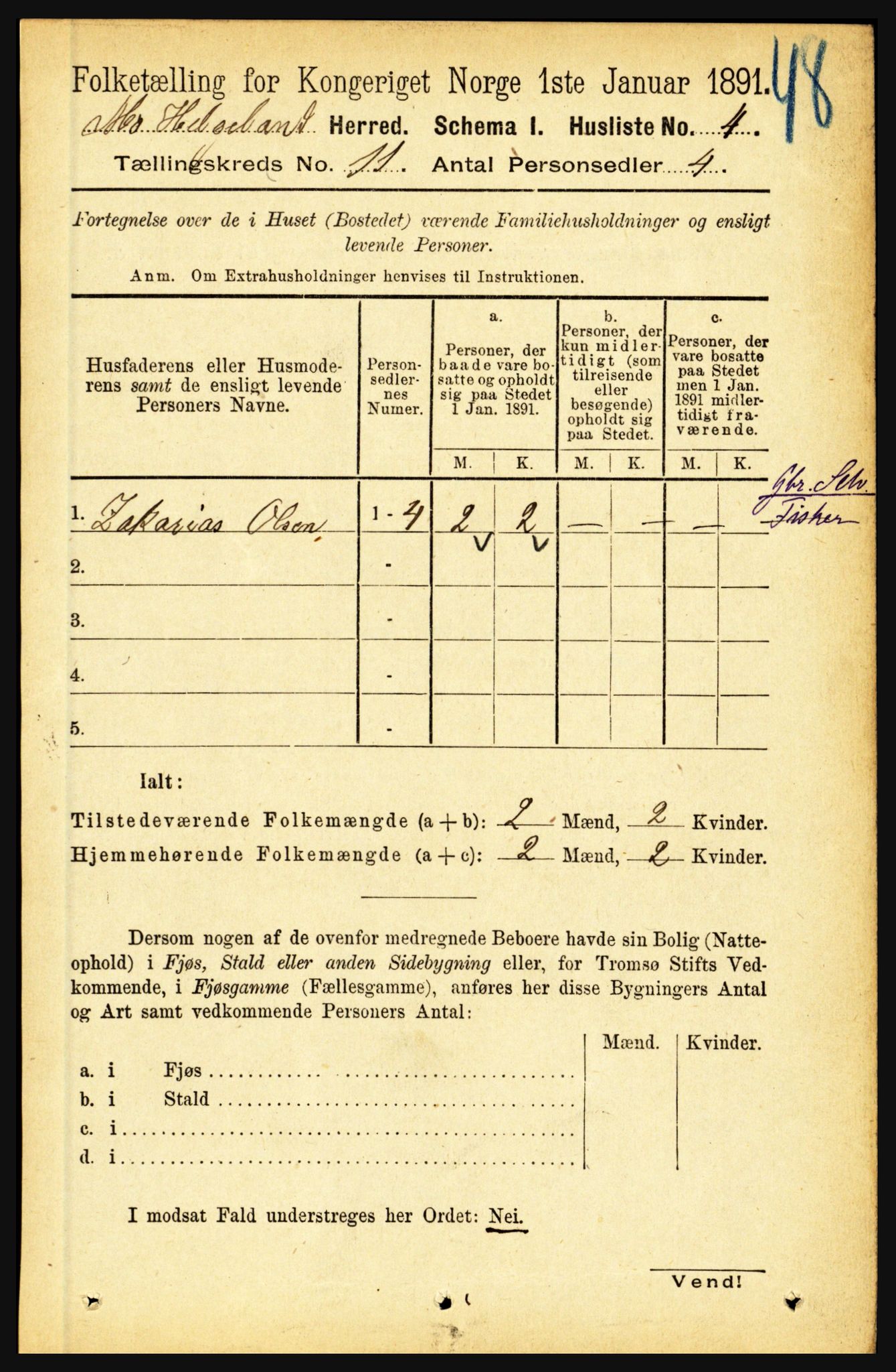 RA, 1891 census for 1833 Mo, 1891, p. 4359