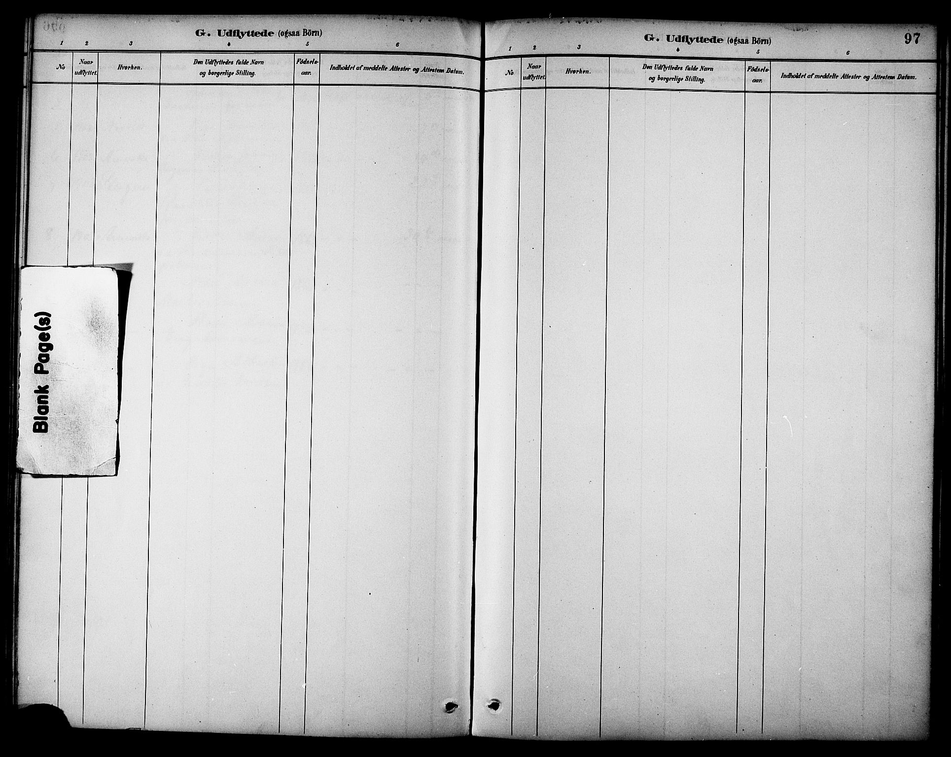 Ministerialprotokoller, klokkerbøker og fødselsregistre - Nordland, AV/SAT-A-1459/861/L0870: Parish register (official) no. 861A05, 1889-1903, p. 97