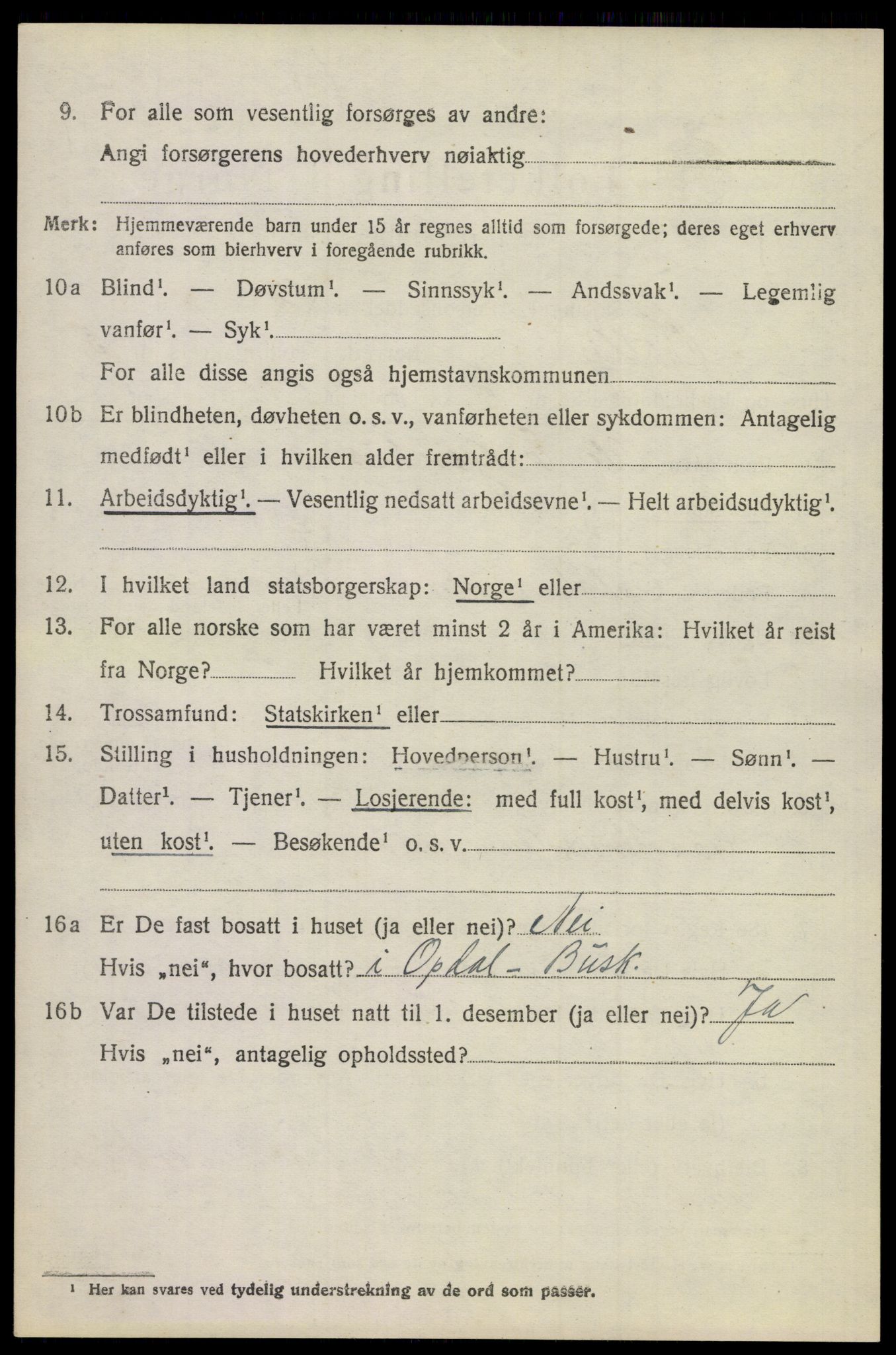 SAKO, 1920 census for Rollag, 1920, p. 2087