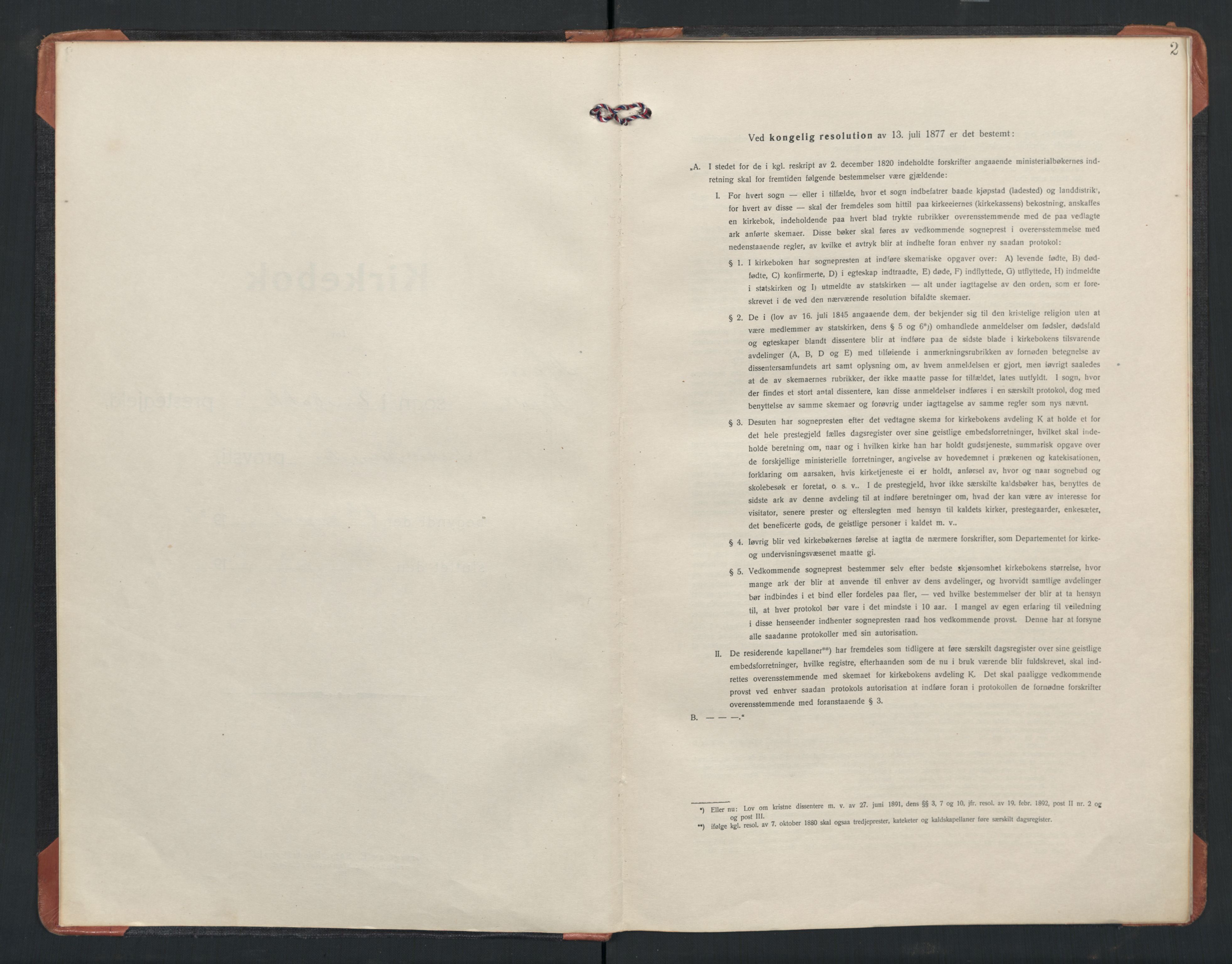 Enebakk prestekontor Kirkebøker, SAO/A-10171c/F/Fb/L0005: Parish register (official) no. II 5, 1926-1952, p. 2