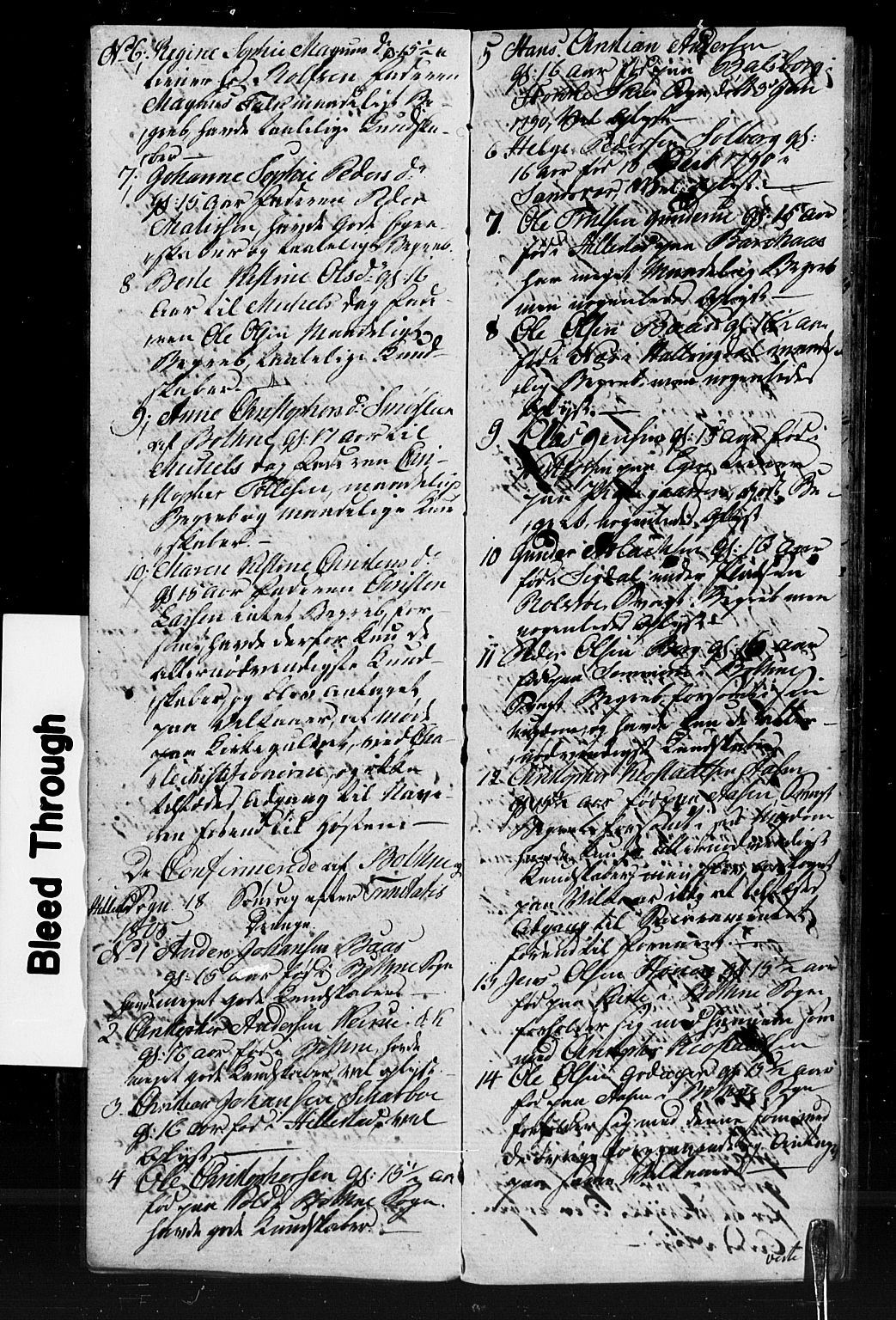 Botne kirkebøker, SAKO/A-340/F/Fa/L0004: Parish register (official) no. I 4, 1799-1846