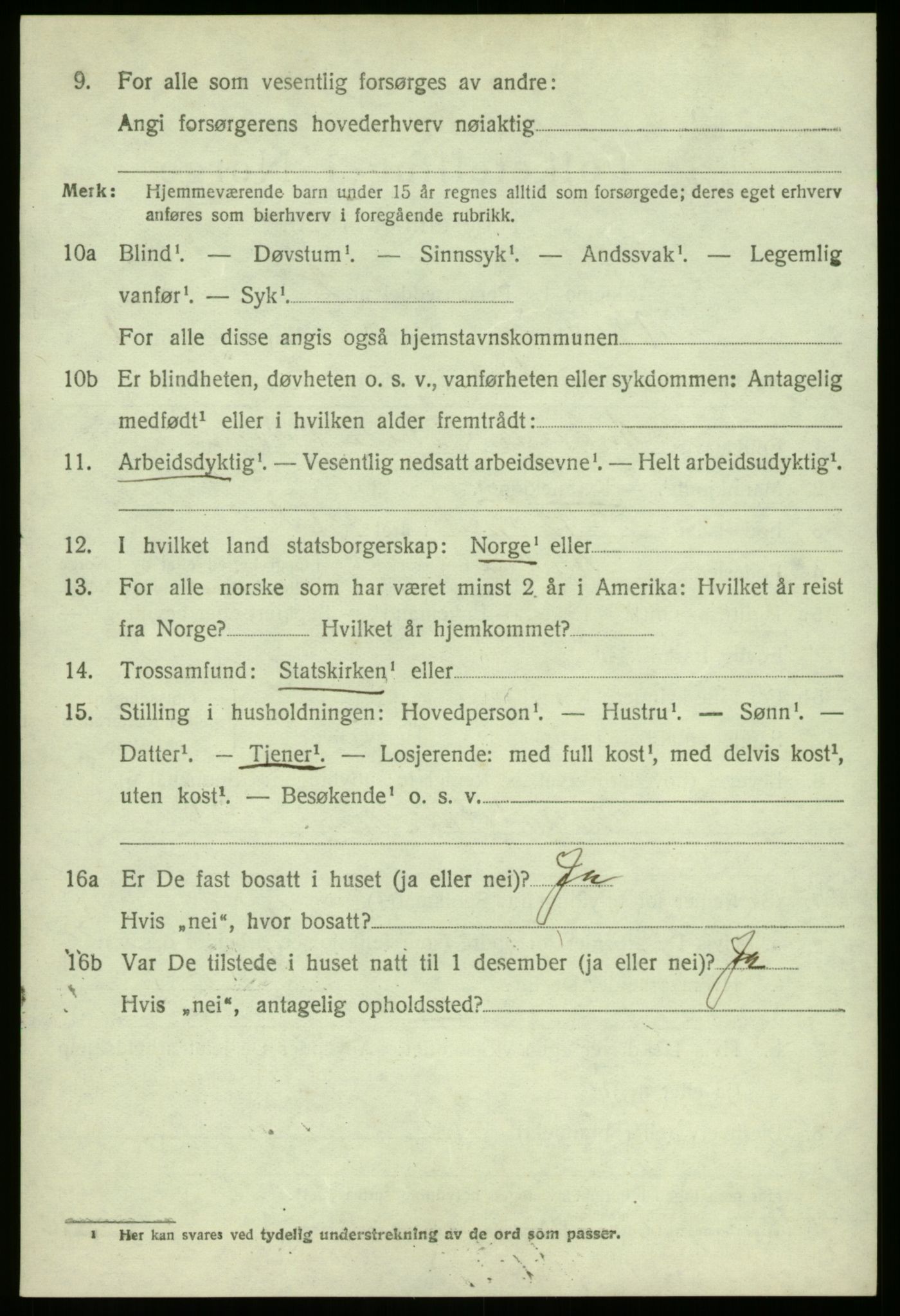 SAO, 1920 census for Varteig, 1920, p. 1132