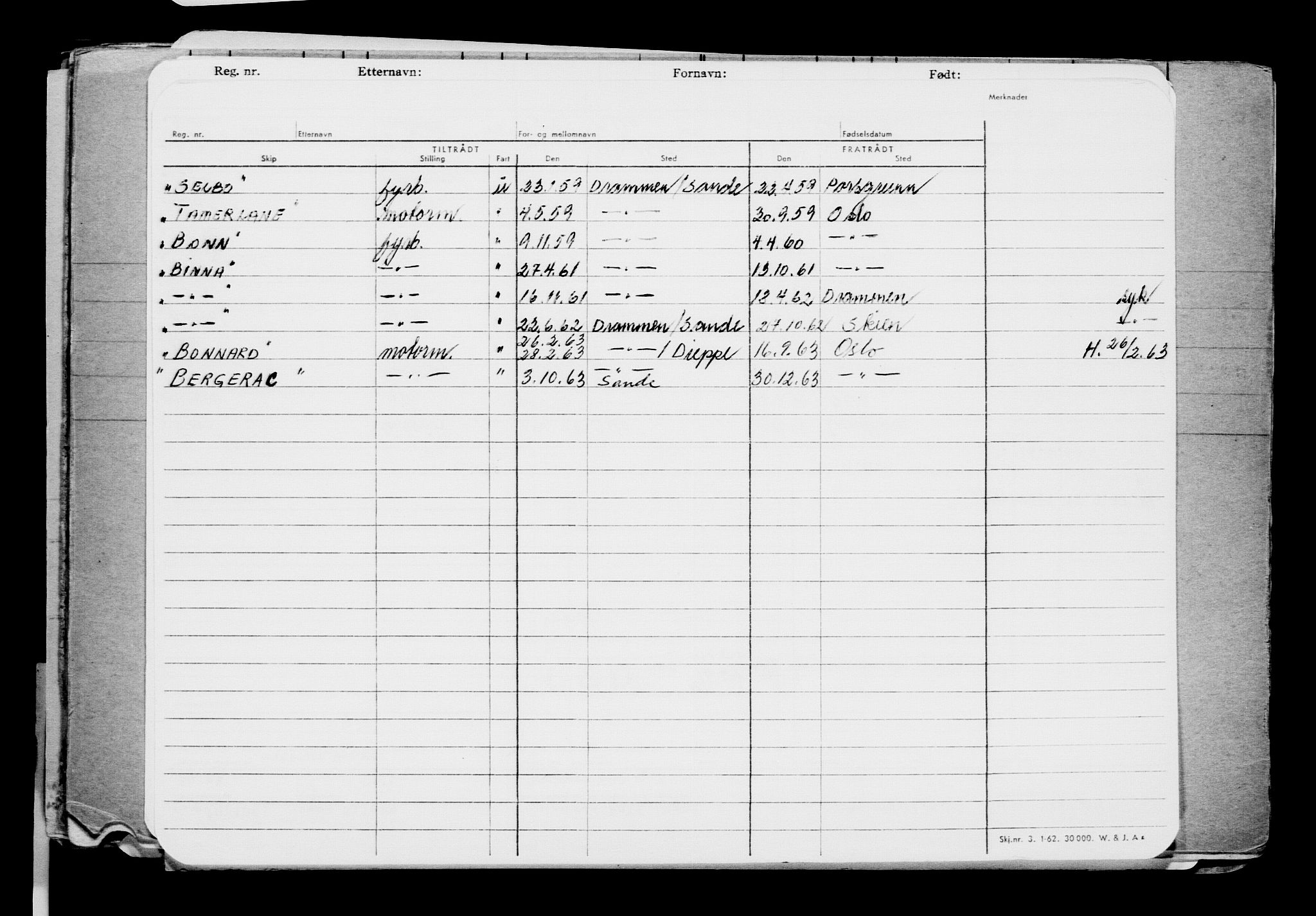 Direktoratet for sjømenn, AV/RA-S-3545/G/Gb/L0066: Hovedkort, 1906, p. 503