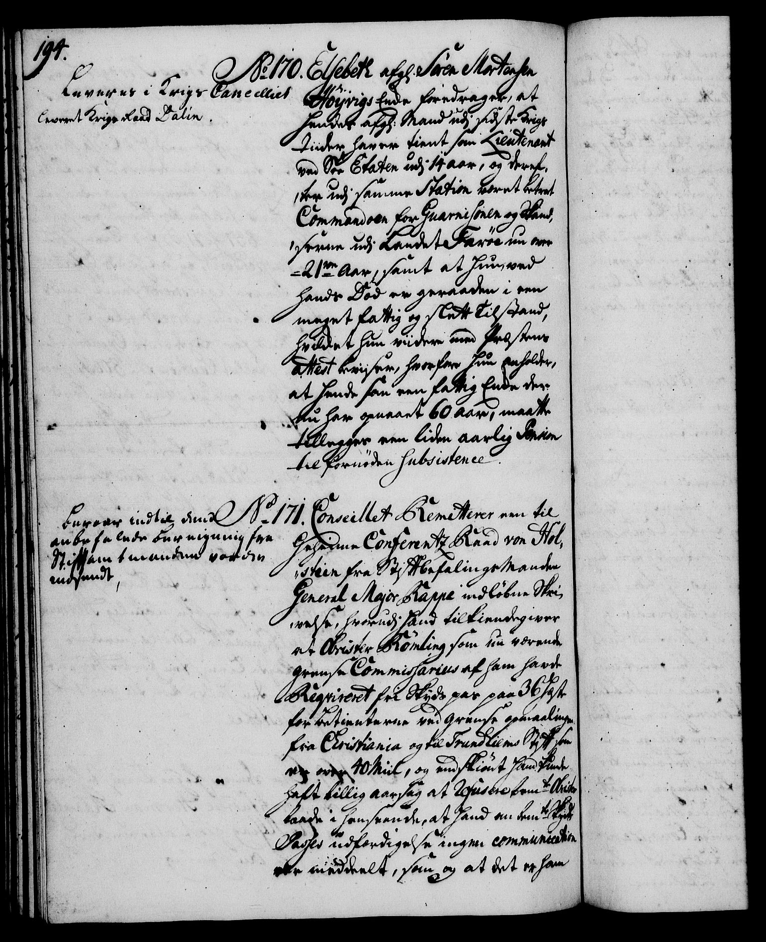 Rentekammeret, Kammerkanselliet, AV/RA-EA-3111/G/Gh/Gha/L0024: Norsk ekstraktmemorialprotokoll (merket RK 53.69), 1742-1743, p. 194