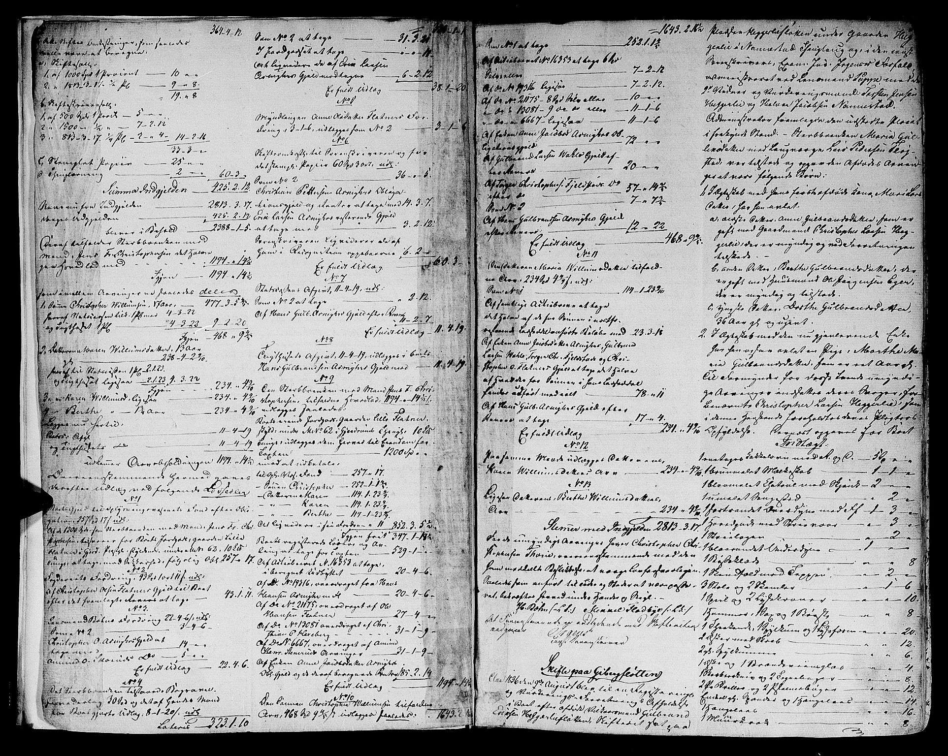 Øvre Romerike sorenskriveri, AV/SAO-A-10649/H/Hb/L0024: Skifteprotokoll nr. 24, 1836-1860, p. 2-3