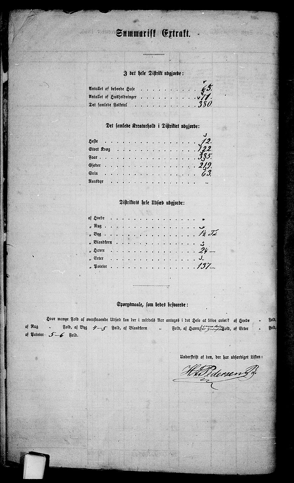 RA, 1865 census for Vågan, 1865, p. 79