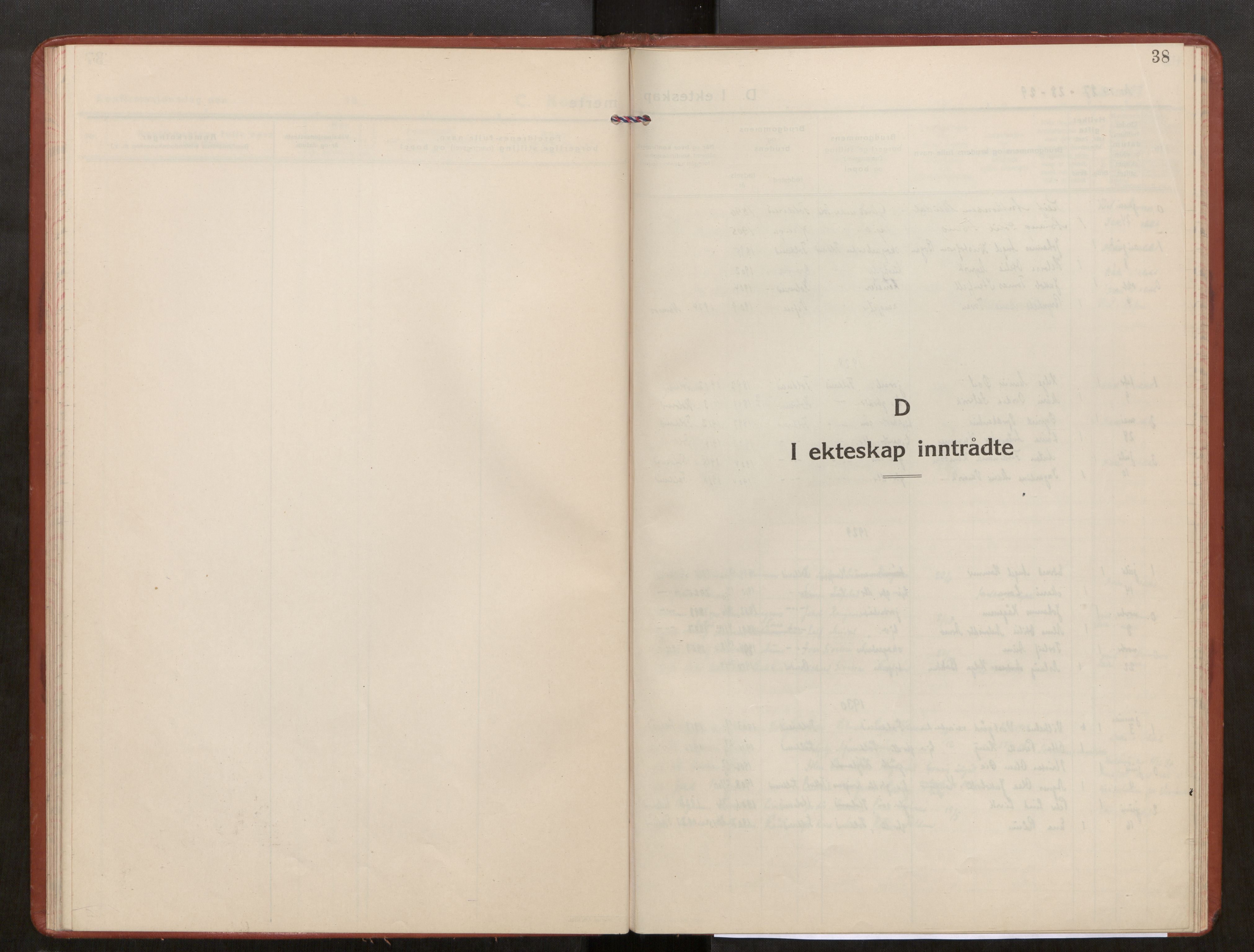 Kolvereid sokneprestkontor, AV/SAT-A-1171/H/Ha/Haa/L0003: Parish register (official) no. 3, 1927-1935, p. 38